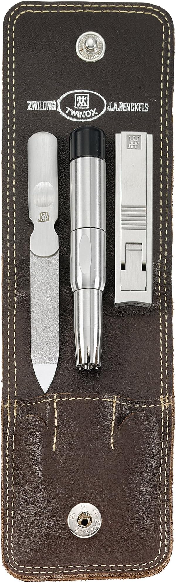 Zwilling J.A. Henckels Twinox Emblem Brown 3-Piece Grooming Set