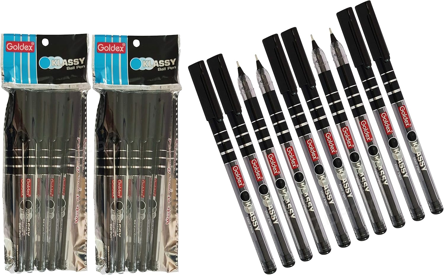Goldex klassy black ball pen Clearance