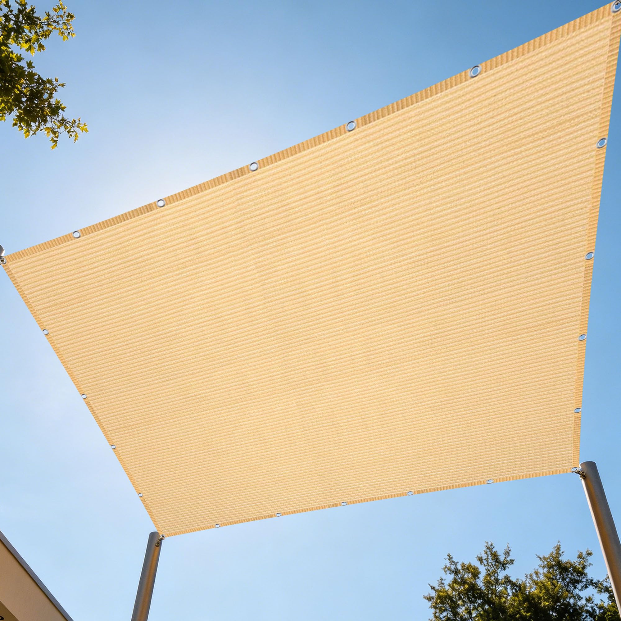 Filet de protection vent et eau 2,8x3,4m pour couverture végétale