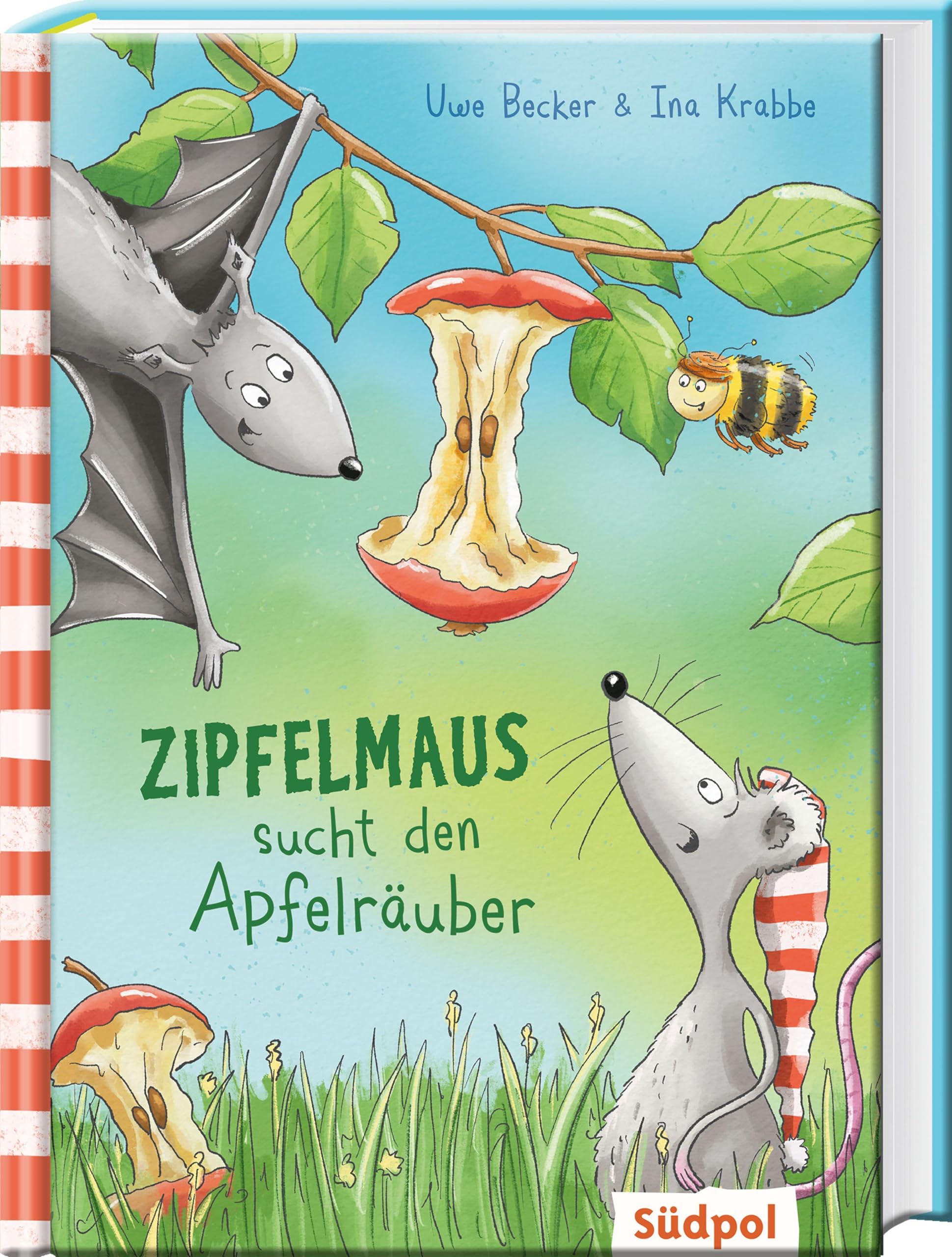 Zipfelmaus sucht den Apfelräuber: ein Abenteuer aus Frau Bienenstichs Garten mit farbigen Illustrationen auf jeder Seite - lustig-leichtes Kinderbuch ab 6 Jahren für Mädchen und Jungen