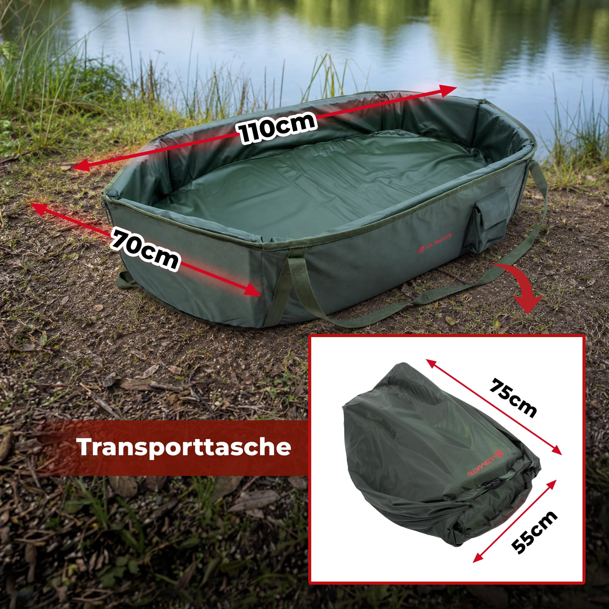 Ultimate Adventure Carp Cradle Abhakmatte - Carp Cradle