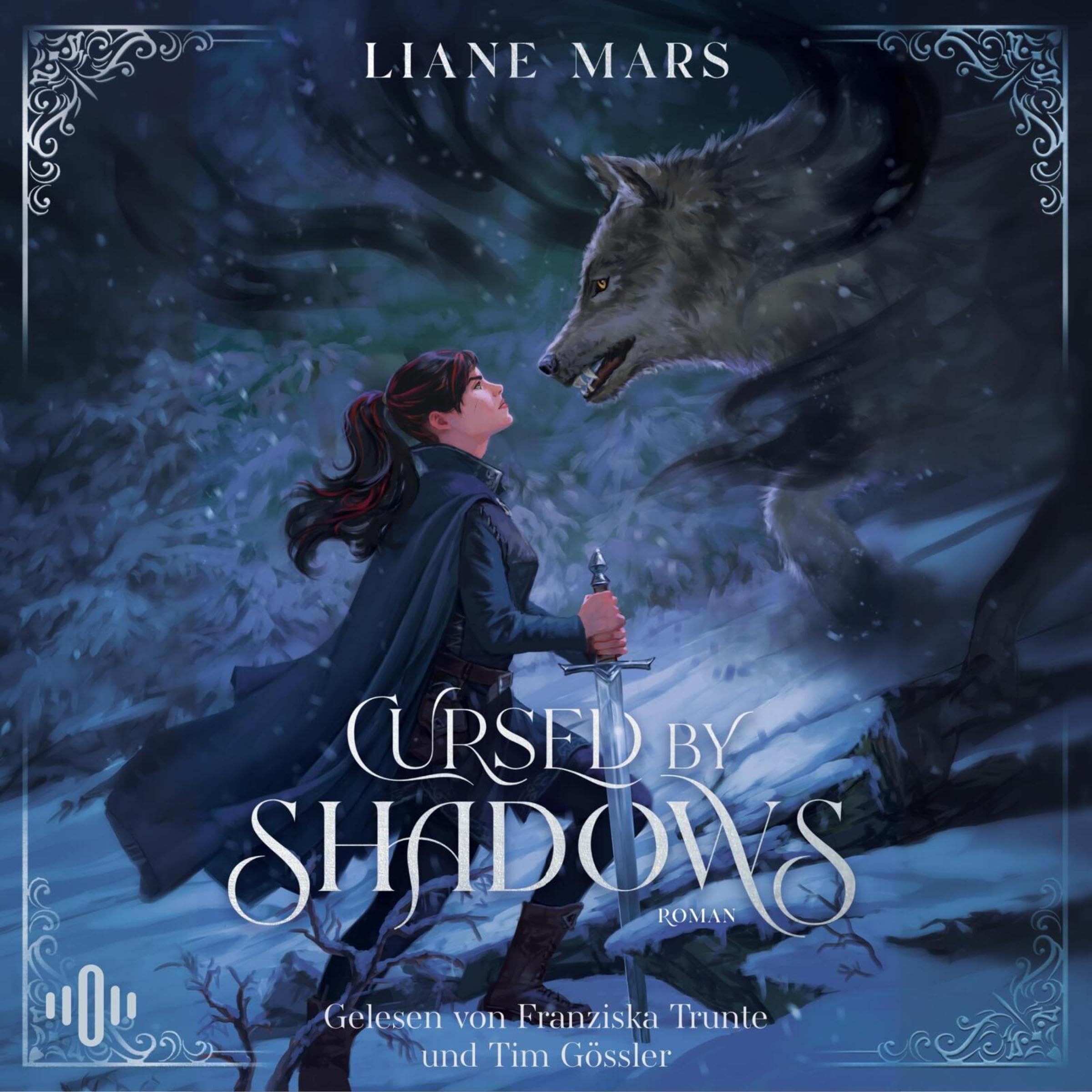 Cover art for Cursed by Shadows
