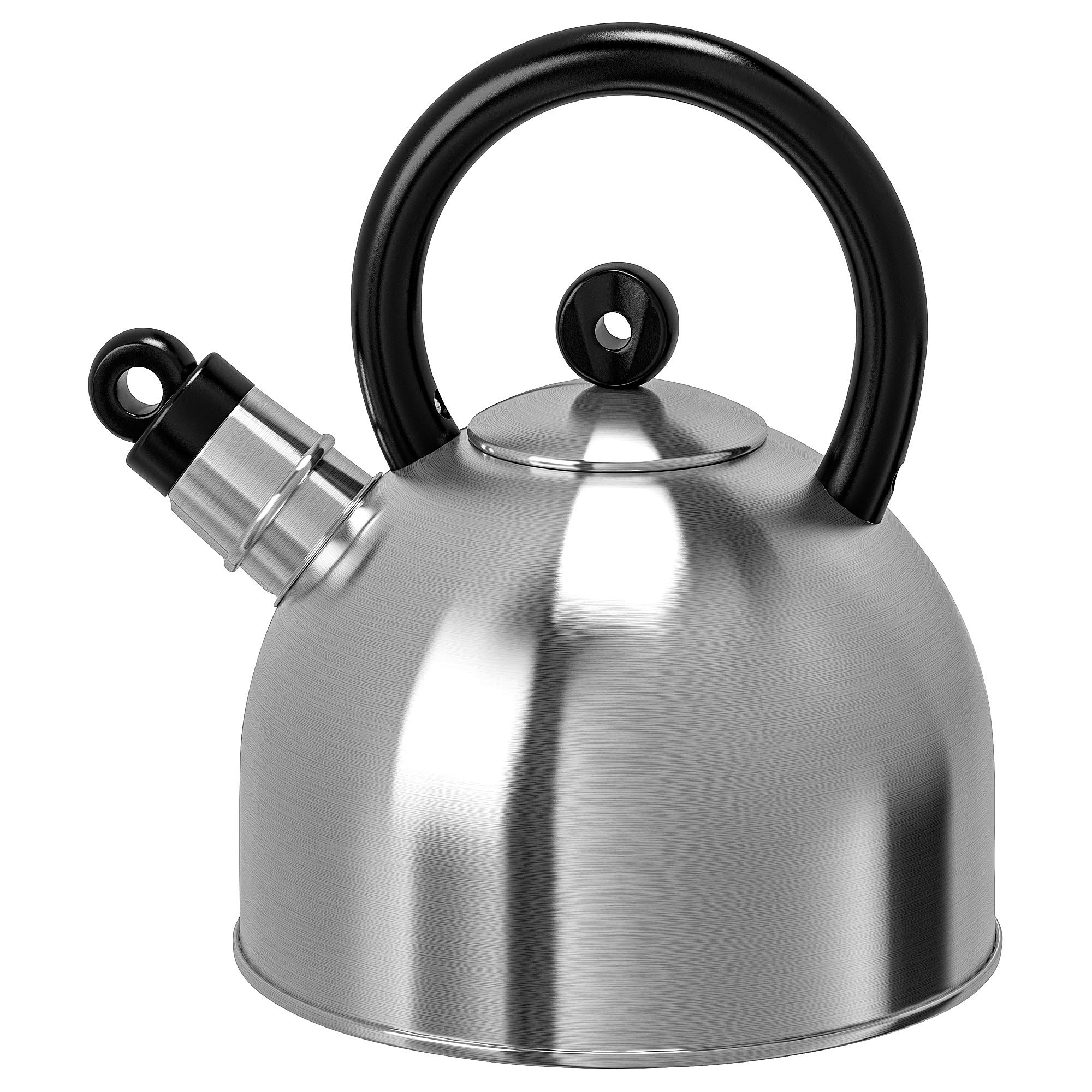 Bouilloire VATTENTÄT inox 2l avec isolation thermique noire