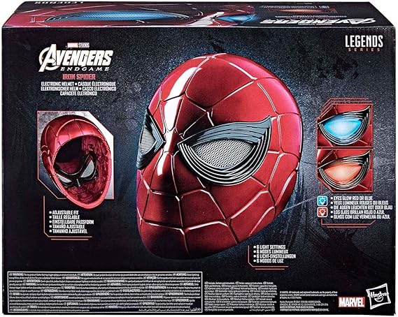 Marvel Spider-Man Iron Spider Electronic Legends Series Helmet Standard