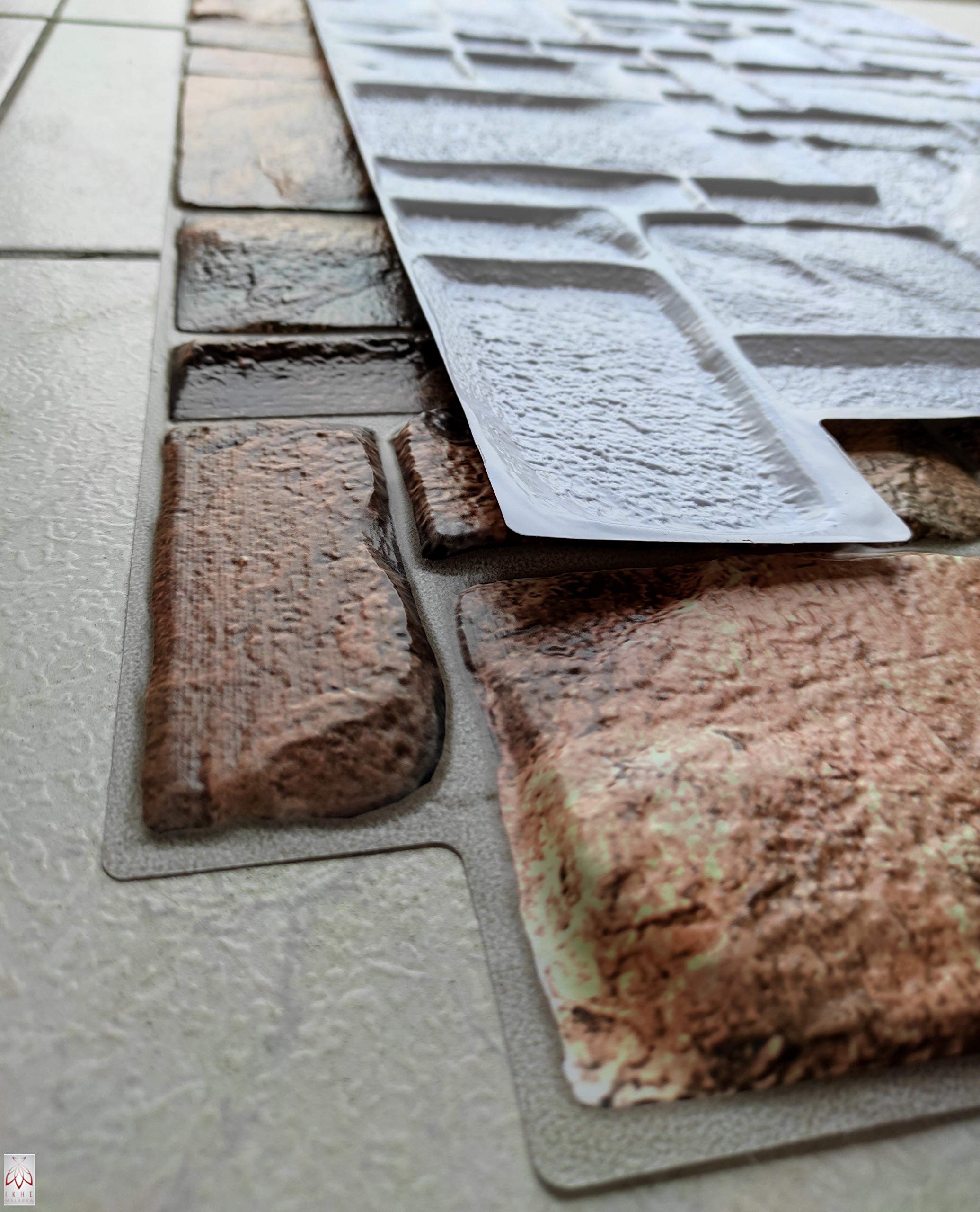 3D pvc-tegels, wandpanelen, plafonddecoratie, wandtattoos
