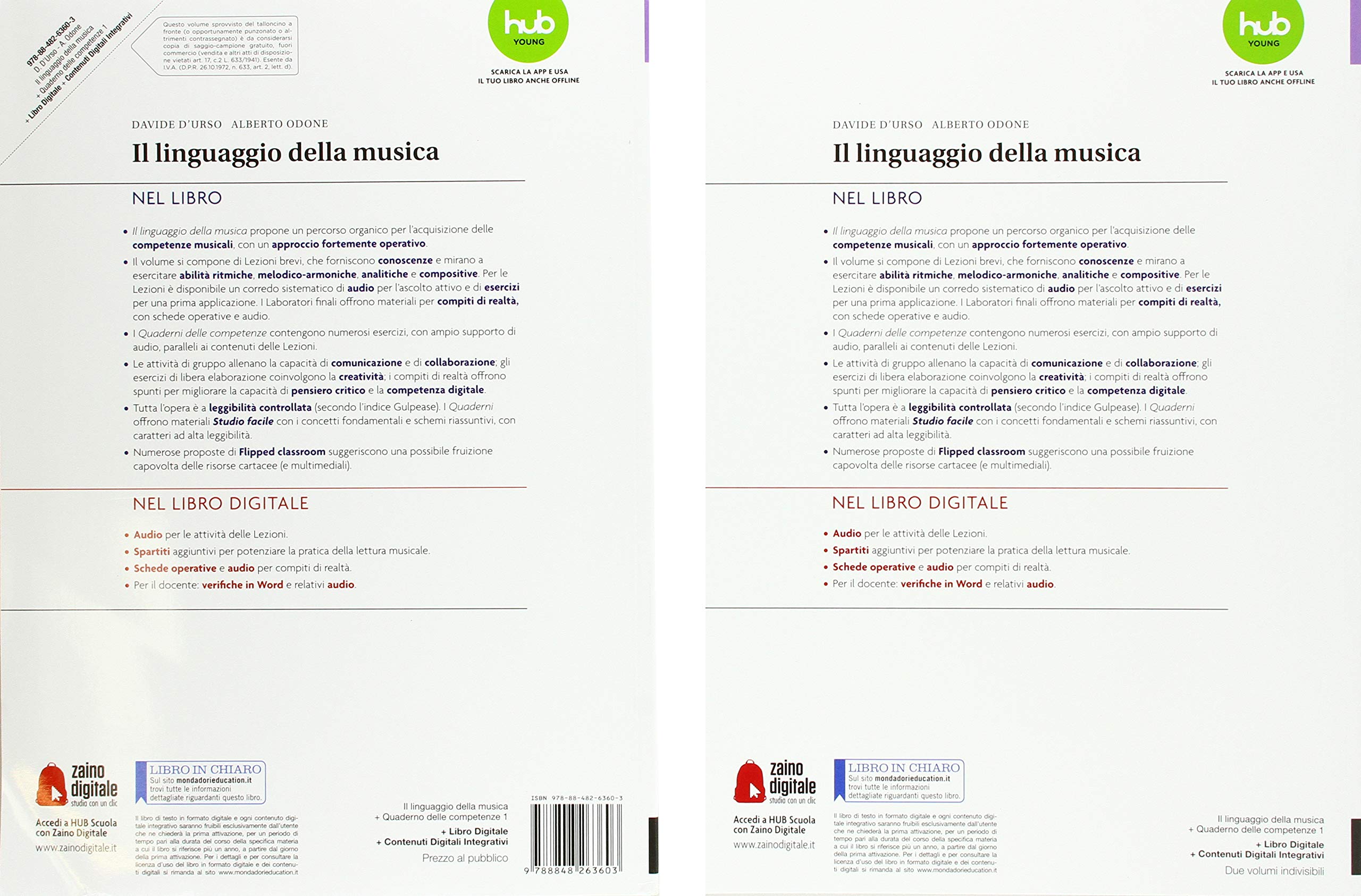 Il linguaggio della musica. Con Quaderno delle competenze. Per le Scuole superiori. Con ebook. Con espansione online (Vol. 1)