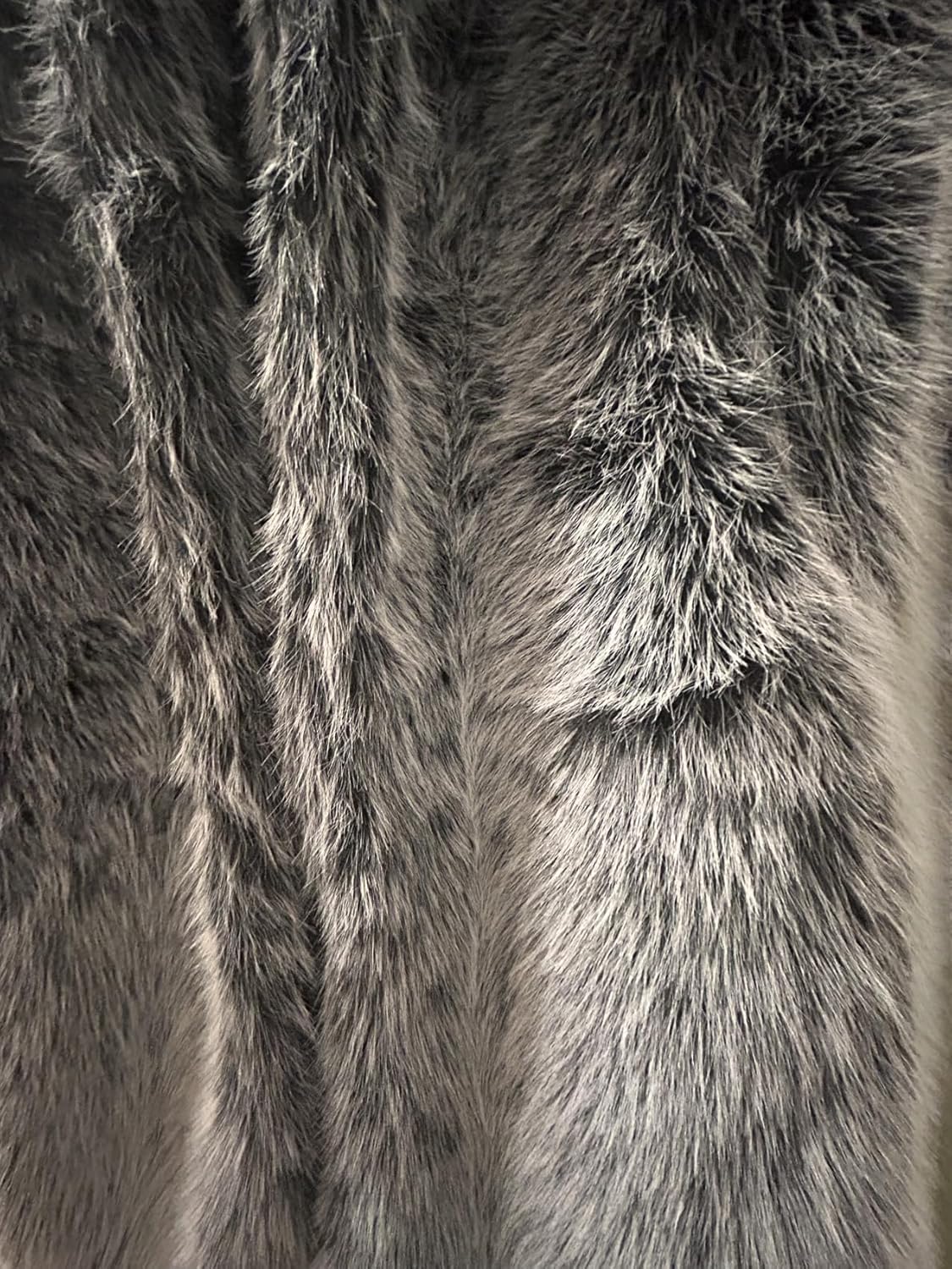 Women's Shaggy Faux Fur Warm Maxi Overcoat Outwear,Fluffy Winter Parka Long Jackets Coats - Image 5