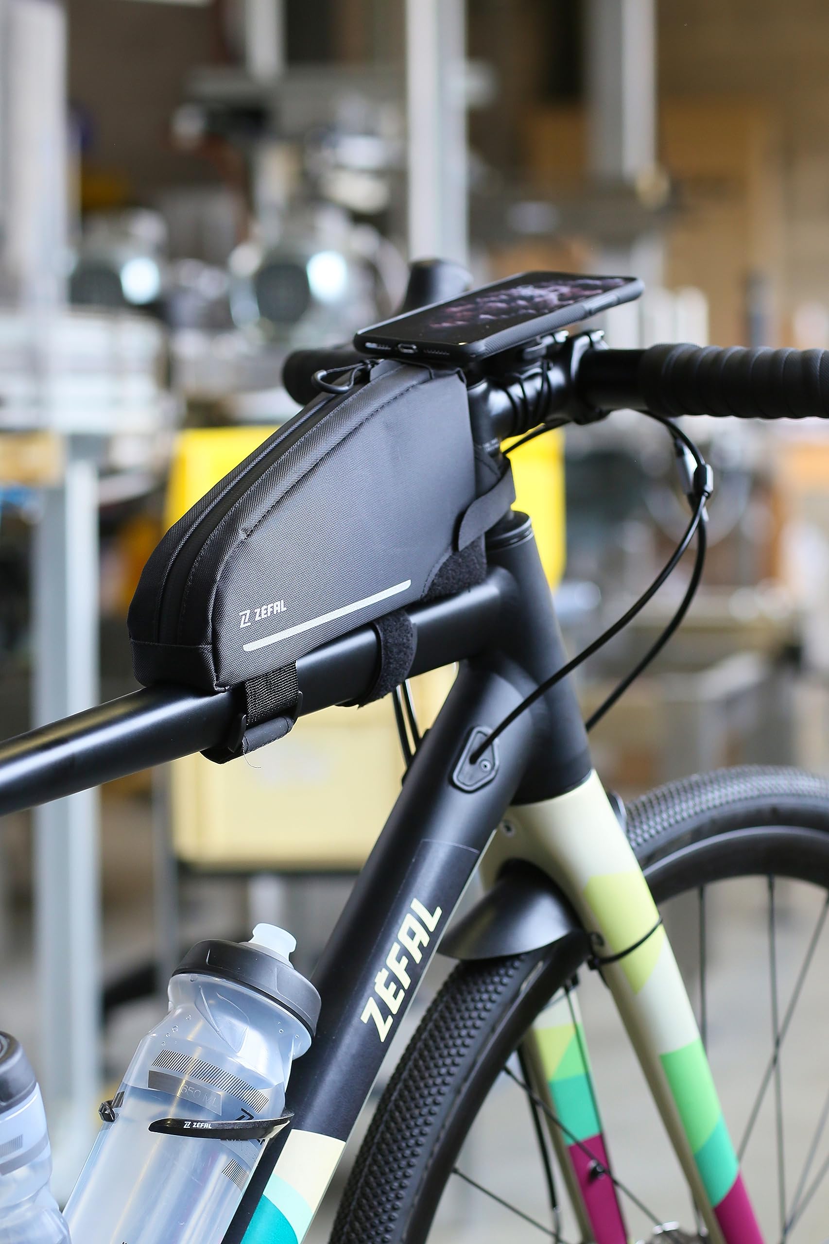 Zefal Z-Adventure T1 Top Tube Bag, Black, 1 Litre