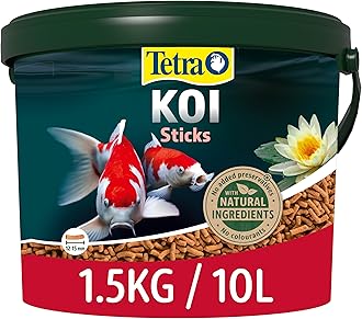 Tetra Koi Pond Fish Food Sticks 1.5kg - biologically balanced for koi fish