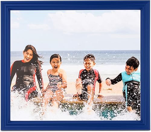 Miniatura 8 de Marco para fotos con acabado claro en arce resistente 1 pulgada de ancho.