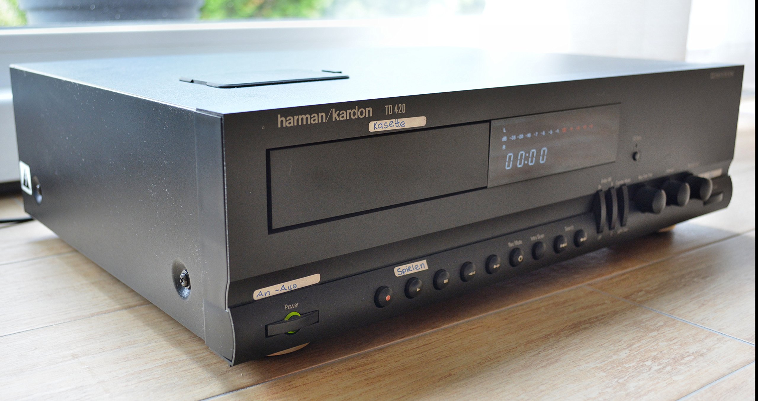 Harman/Kardon TD 420 Kassettendeck schwarz