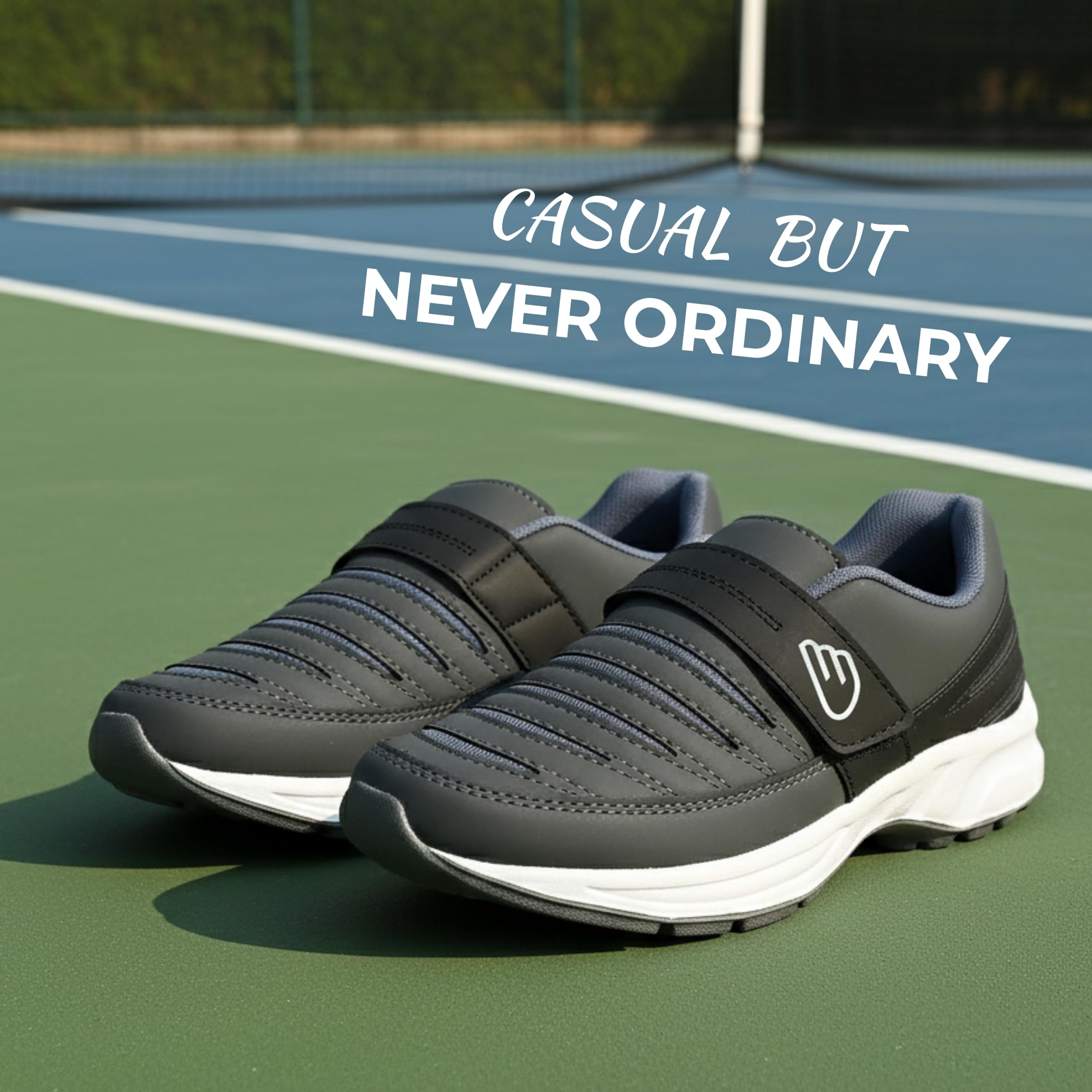 Angel Craft Zapatos de senderismo para hombre, gimnasio, trotar, correr, elegantes, zapatos deportivos para hombres, ligeros y cómodos, negro, 7 UK