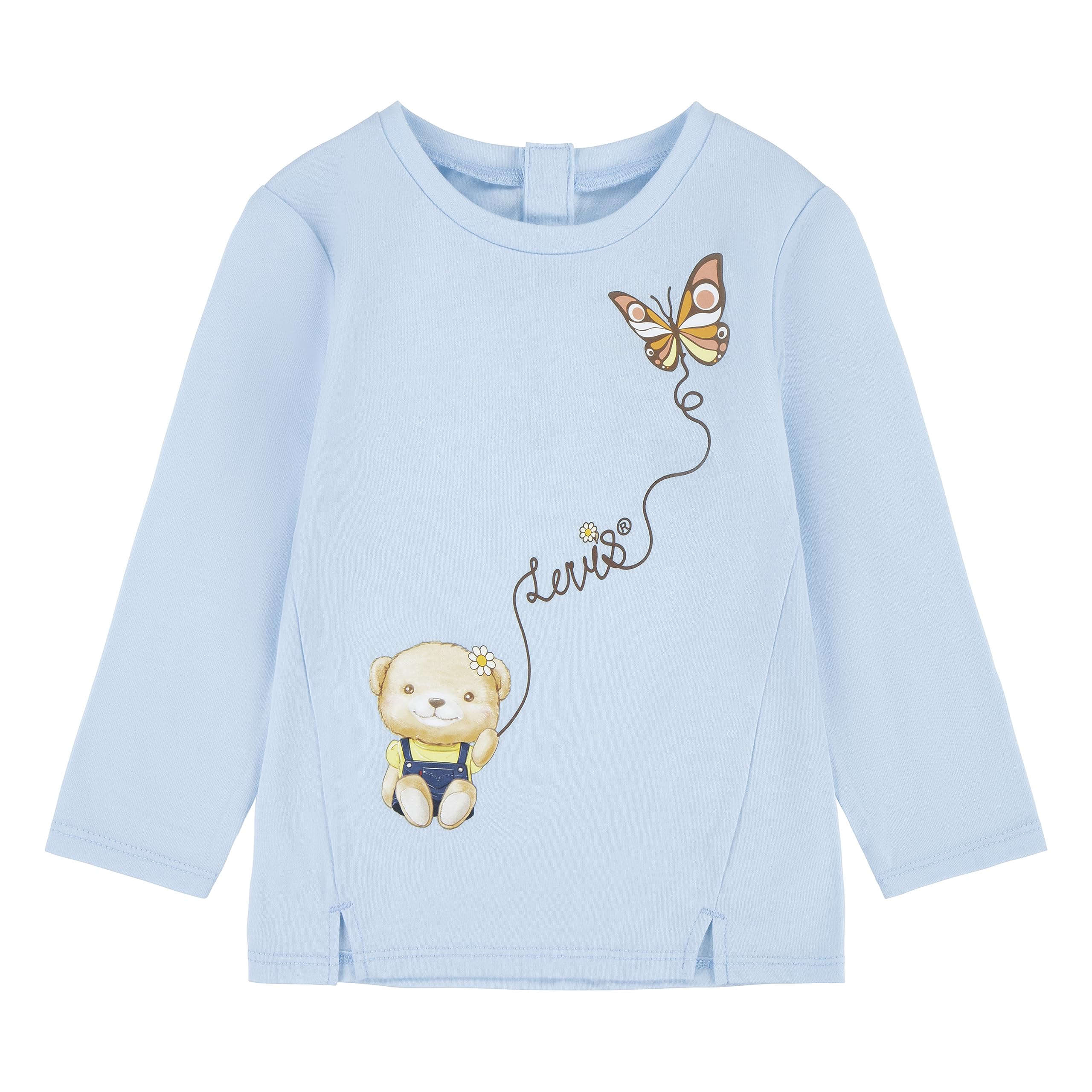 Levi's Lvg Bear Notched Front tee 1ej339 Camiseta para Bebés
