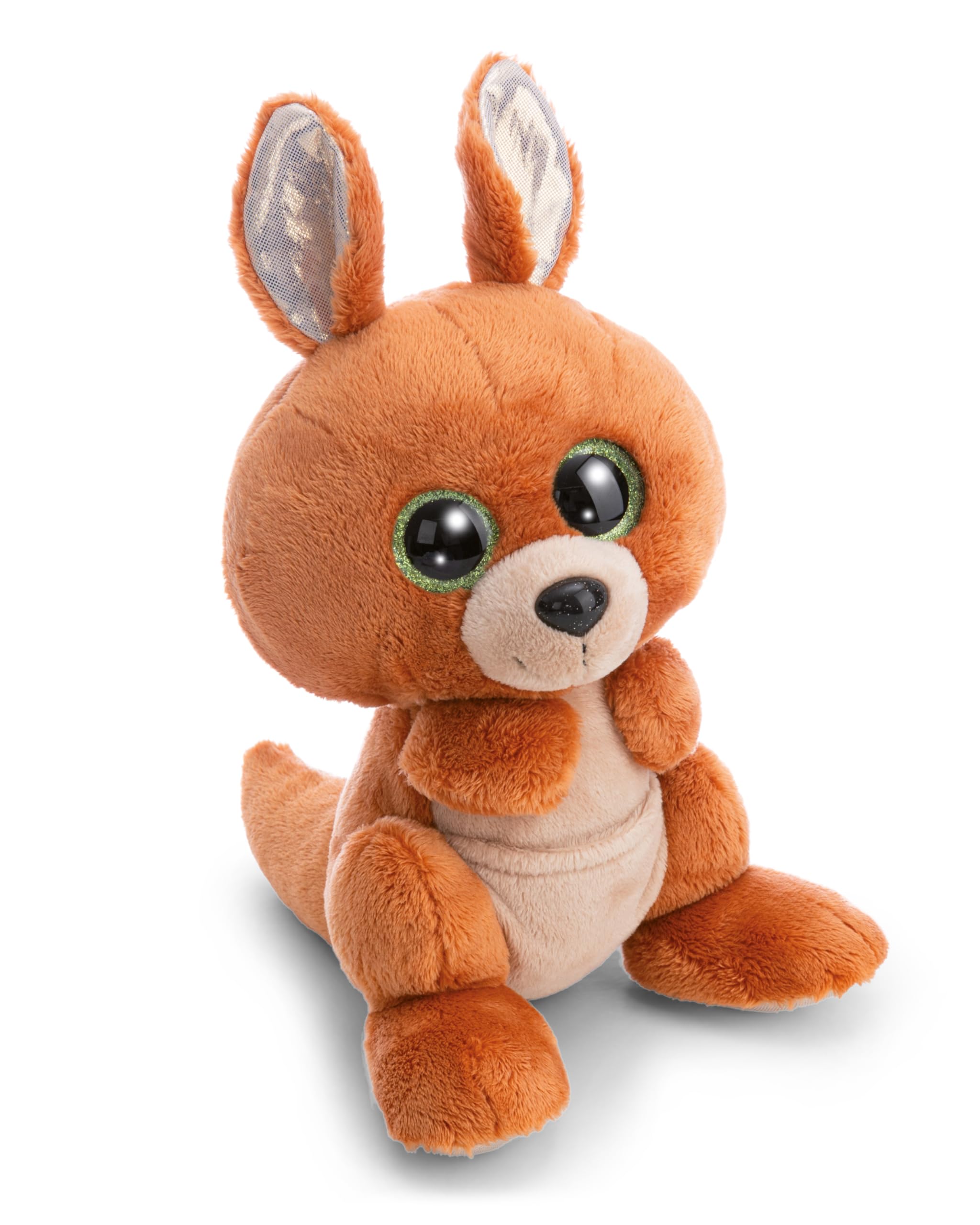 NICI GLUBSCHIS Kanni-Manni the Kangaroo Soft Toy, 25 cm, Brown - 63058