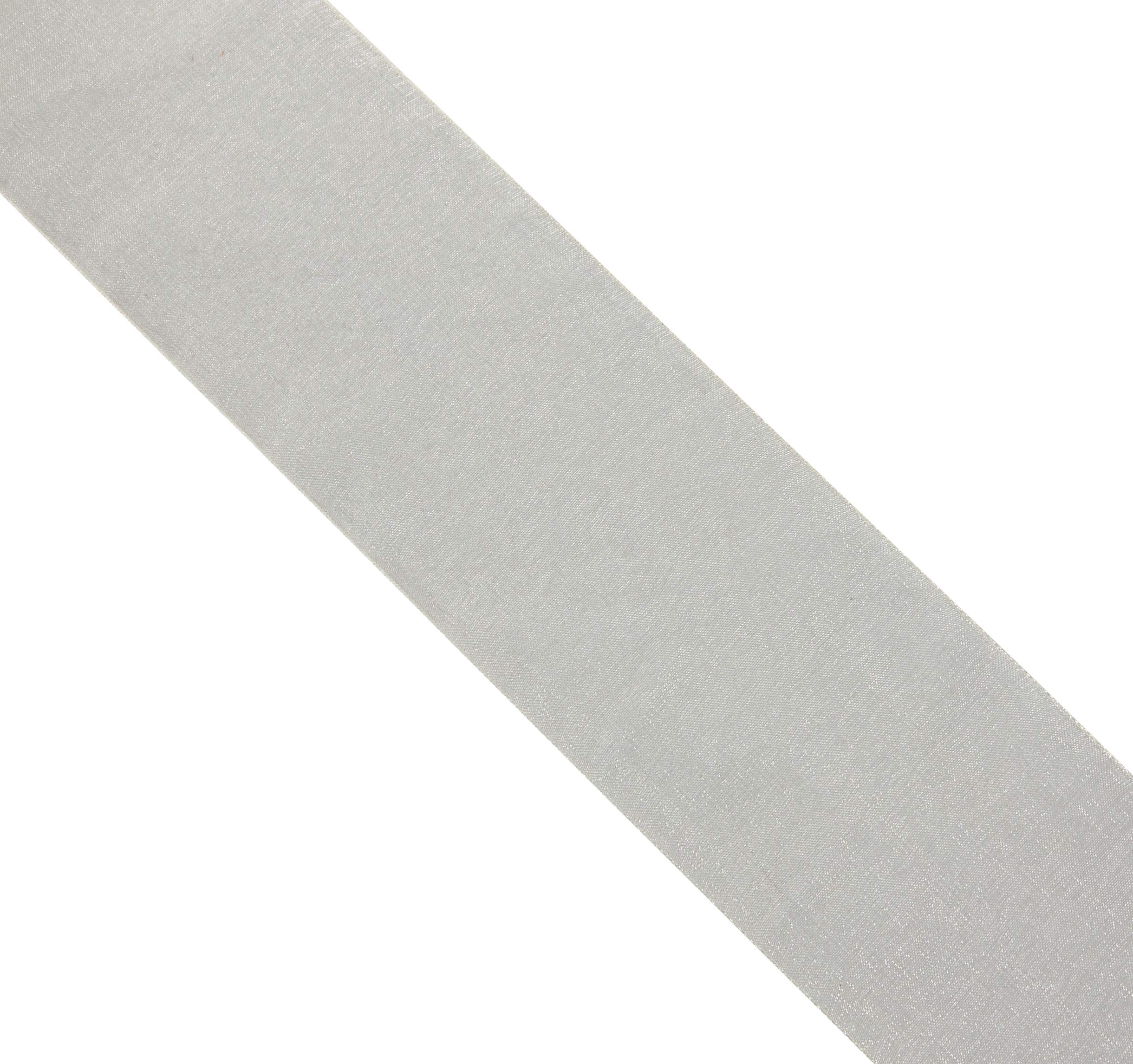 Ruban en verre ondulé haut de gamme Mopec Ivoire 70 mm pour packaging et création textile