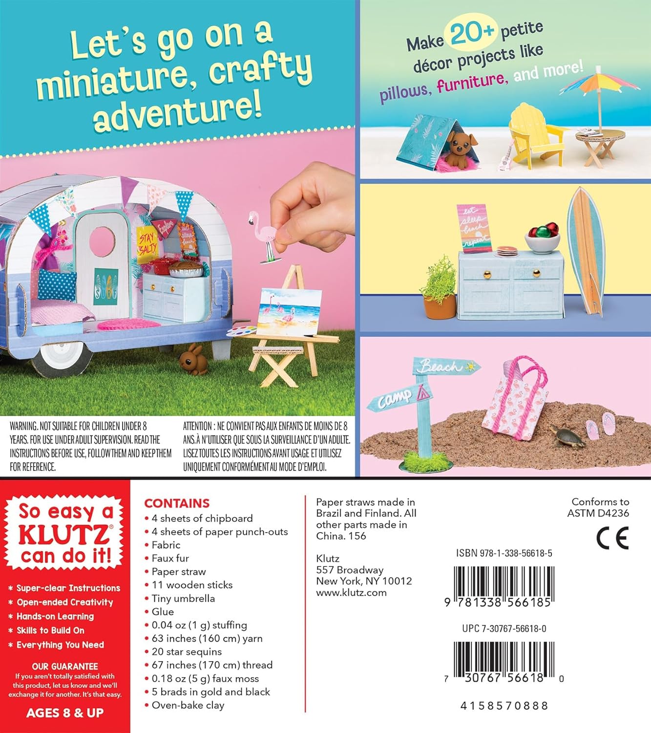 Klutz, Make Your Own Tiny Camper (856618)