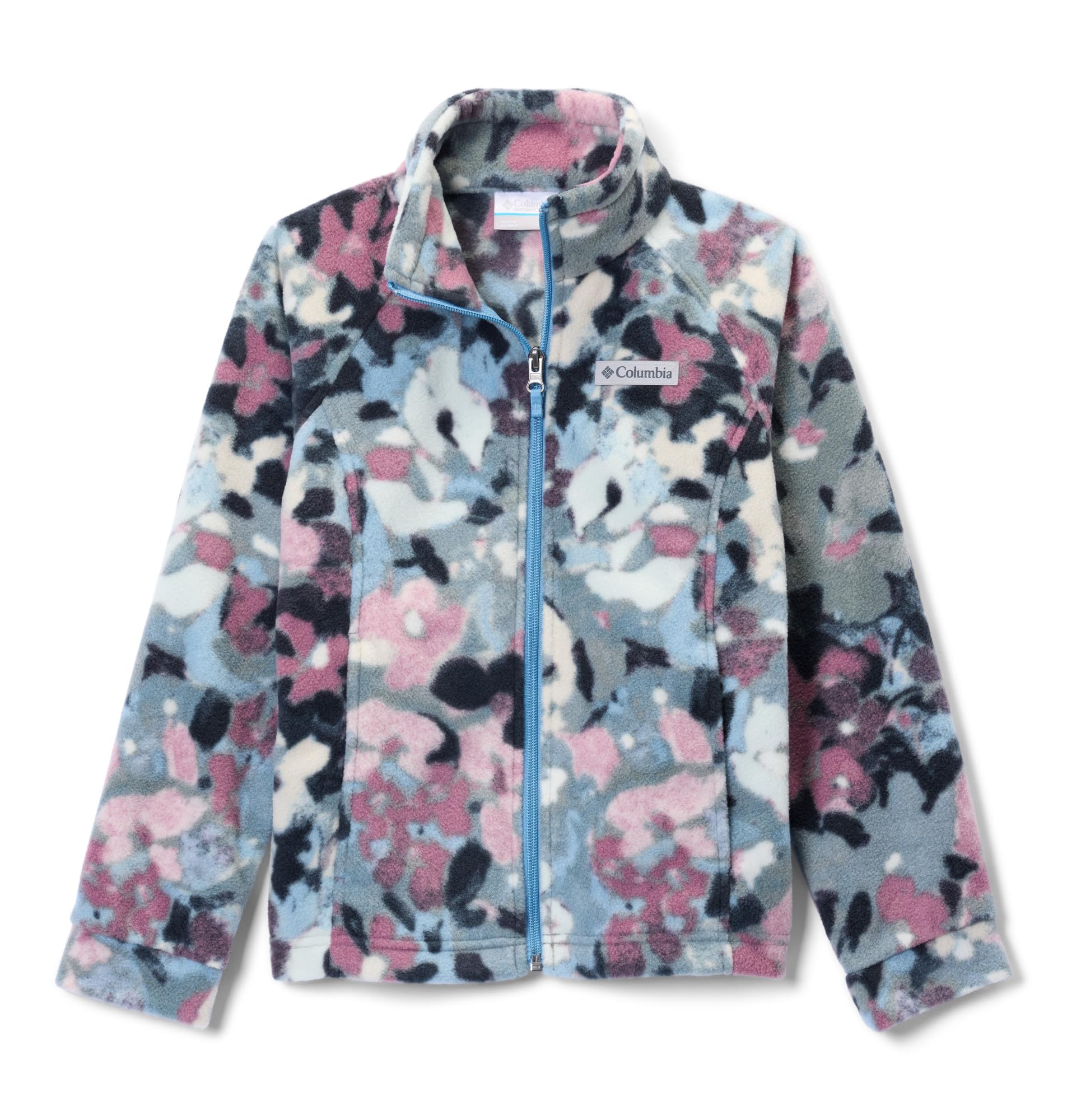 Columbia Youth Girls Benton Springs II Printed Fleece Jacket