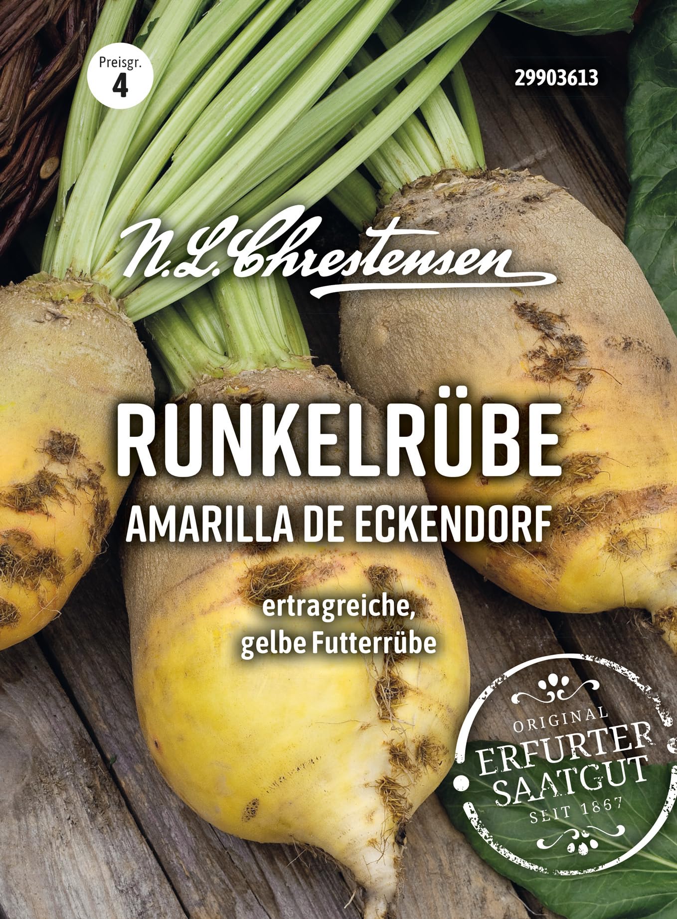 Runkelrbe 'Eckdogelb' gelb, wertvolle und leistungsstarke Futterpflanze ,  Futterrbe : Amazon.de: Garten