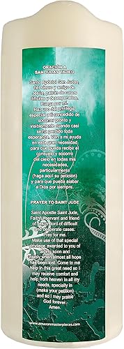 Miniatura 8 de Artediseño piezas maestras Nuestra Señora de Guadalupe Cuerpo Original sin llama LED Devocional Vela de oración religiosa Decoración de lámina