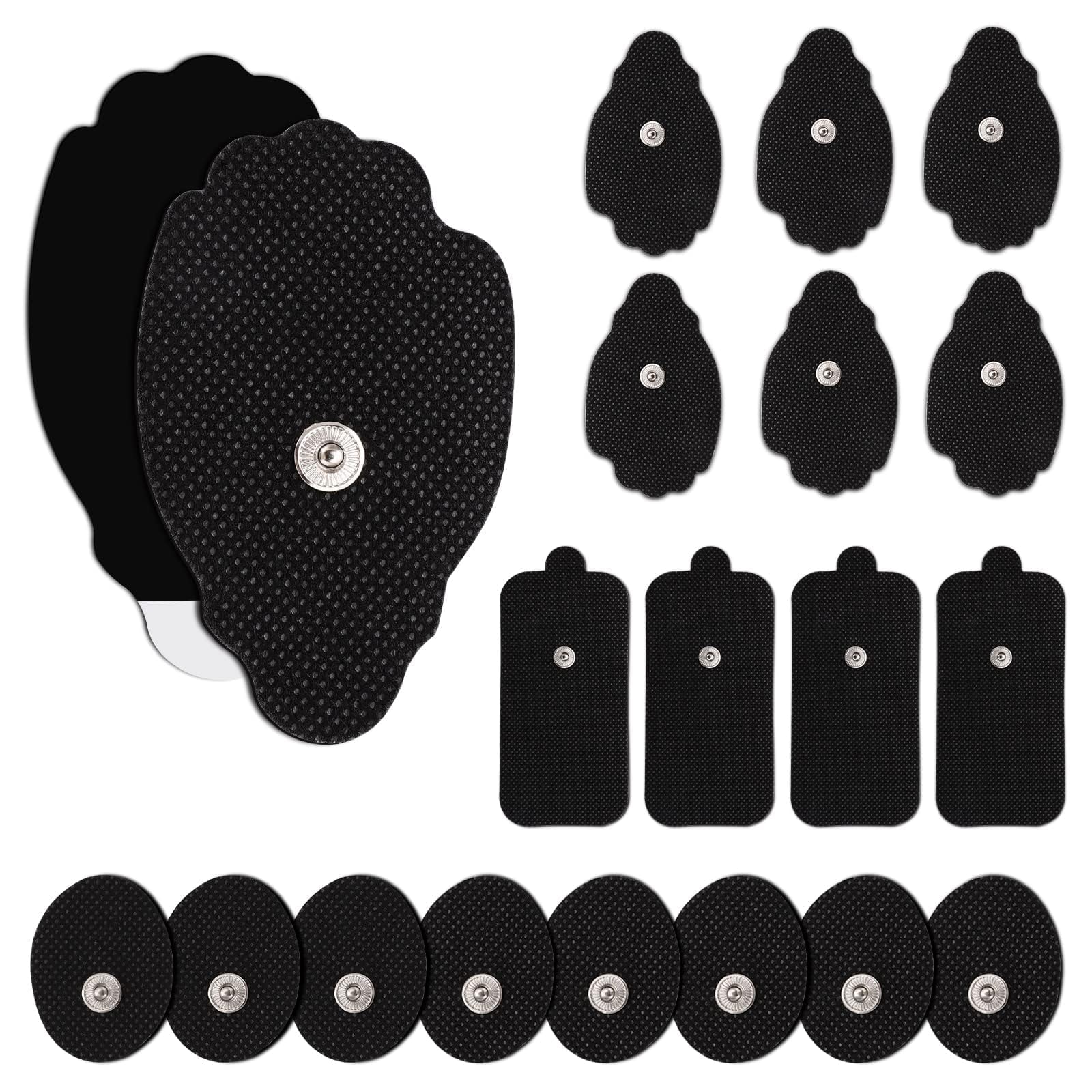 24 Pack TENS Unit Replacement Electrode Pads, Black — Amazon image 12