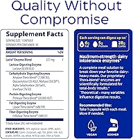 Vista 7 de Enzymedica Lacto, Píldoras Avanzadas de Lactasa para el Apoyo a los Lácteos, Ayuda a Descomponer la Lactosa, Caseína y Grasa, Píldoras de Alivio