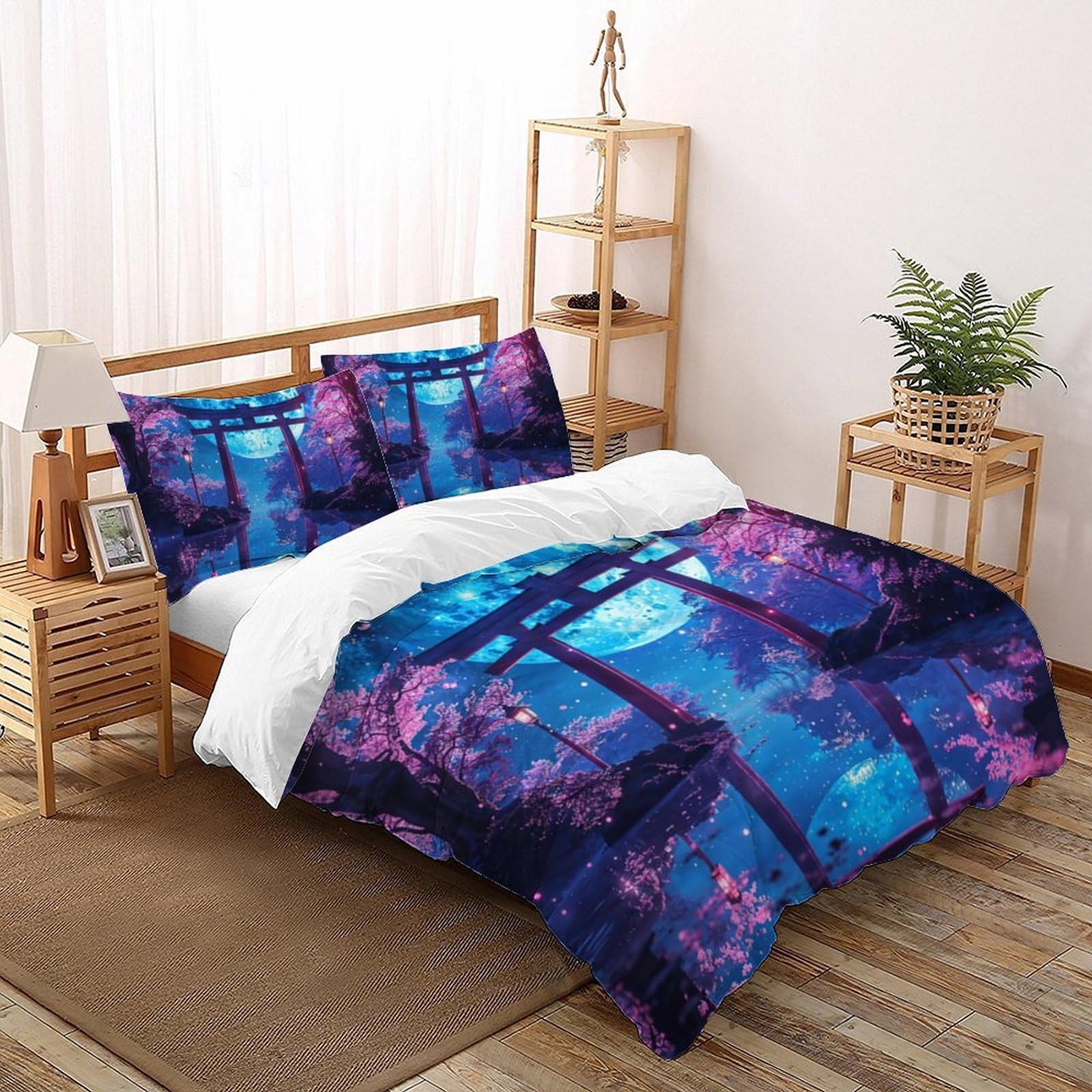 Housse de couette 260x220cm motif 3D enfant en tissu durable haut de gamme