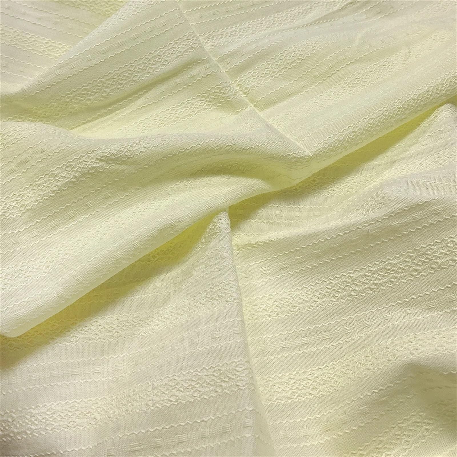 Pure Cotton Fabric Lace Flower Wall Pure Color Jacquard Fabric Three-Dimensional Pattern Fabric DIY Clothing Fabric 45x50cm(Color-5)