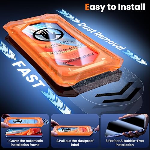 Miniatura 38 de [Paquete de 3+2] Unique Me compatible con Samsung Galaxy S10 de cobertura completa, protector de pantalla de TPU flexible y protector de lente