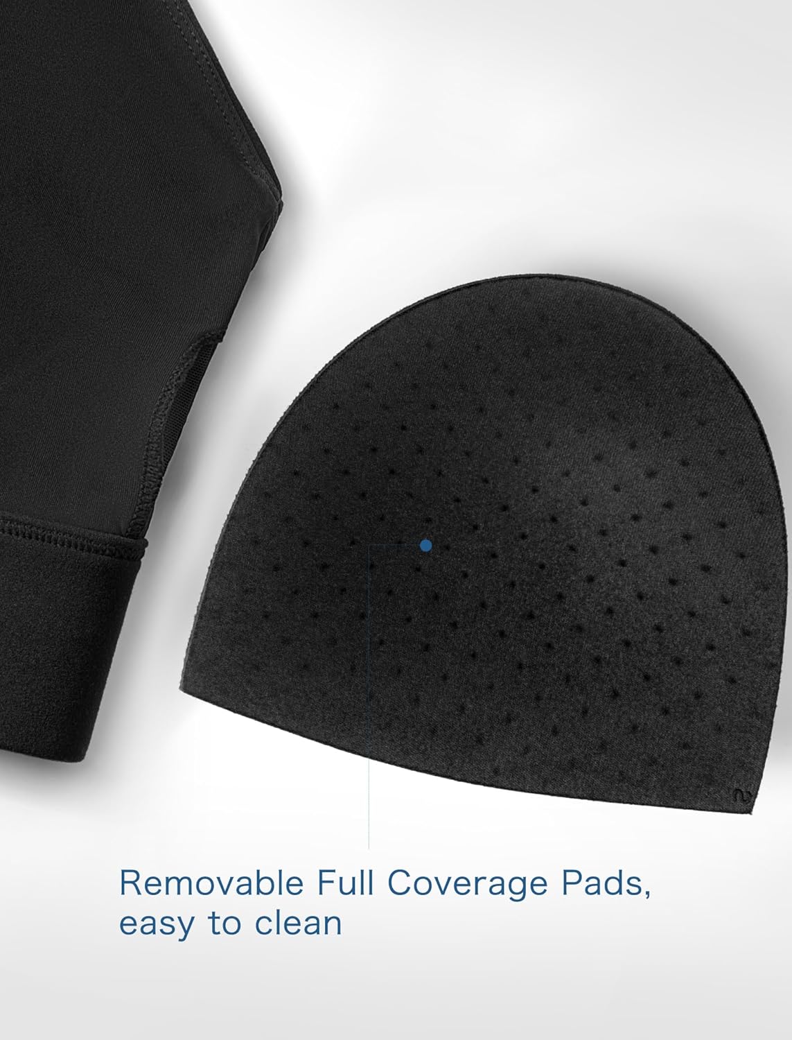 Yvette Criss Cross Back Padded Strappy U NeckYoga Sports Bras with Removable Cups Light Support Wireless Bra Cropped Tank Top - Image 5