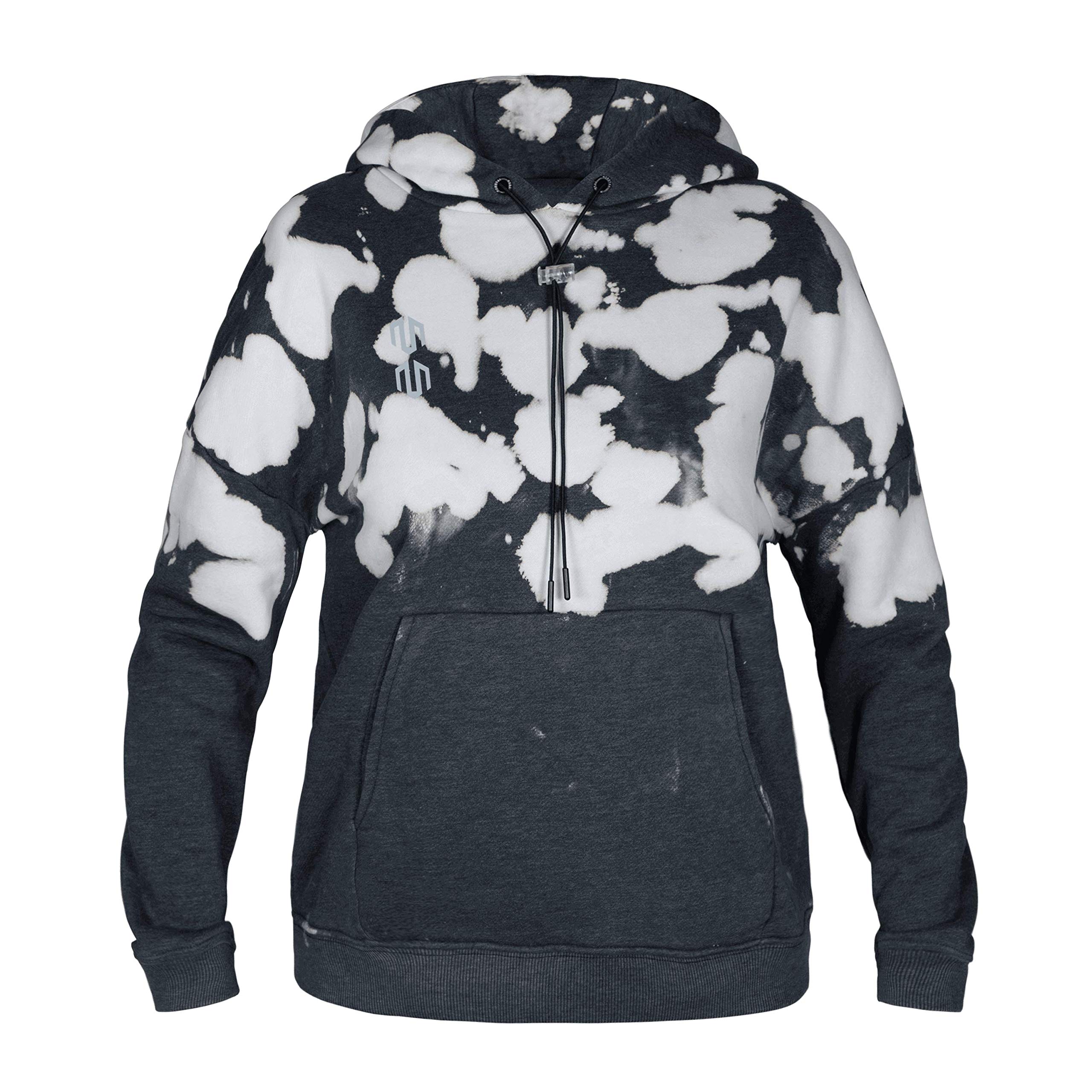 MOROTAIWomen's NAKA Batech Hoodie Multicolor XS Hooded Sweatshirt, Multi-Coloured