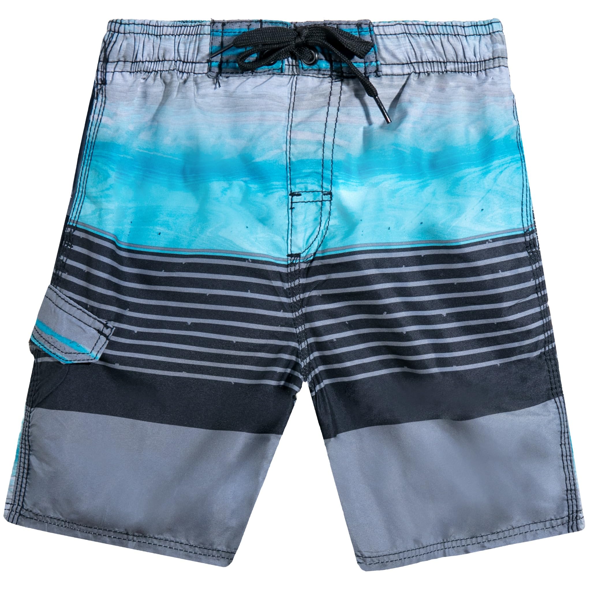 Kanu Surf Boys' Yolo Quick Dry UPF 50+ Beach Swim Trunk
