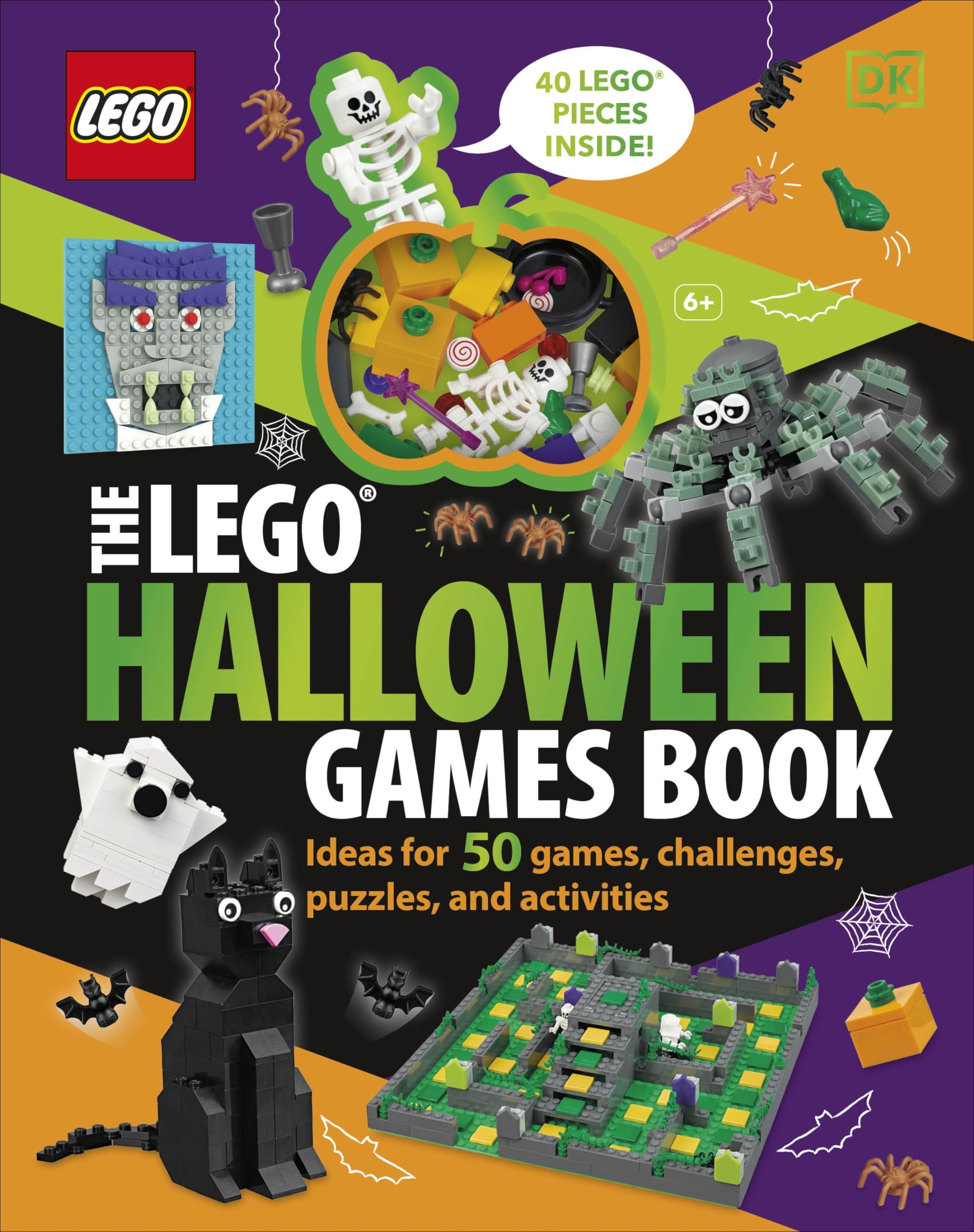 The LEGO Halloween Games Book by  DK - 9780241657942