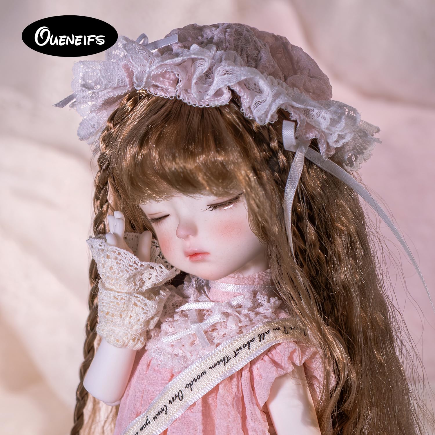 Oueneifs 1/6 Mianmianbjd Fullset Lalka BJD z zamkniętym okiem dla dzieci w wieku 15 lat