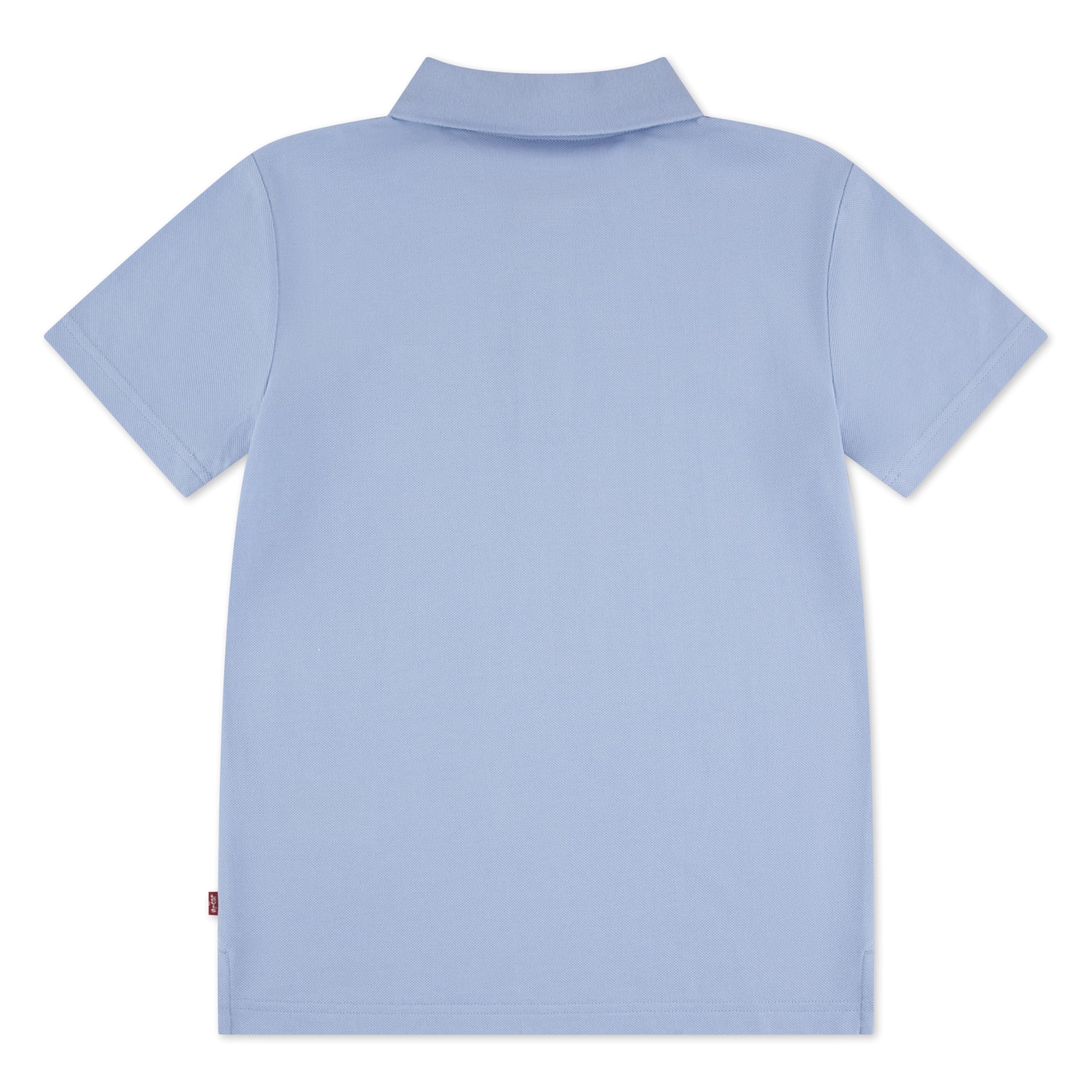 Levi's Polo con Nastro Interno sul Collo Blu Bambino