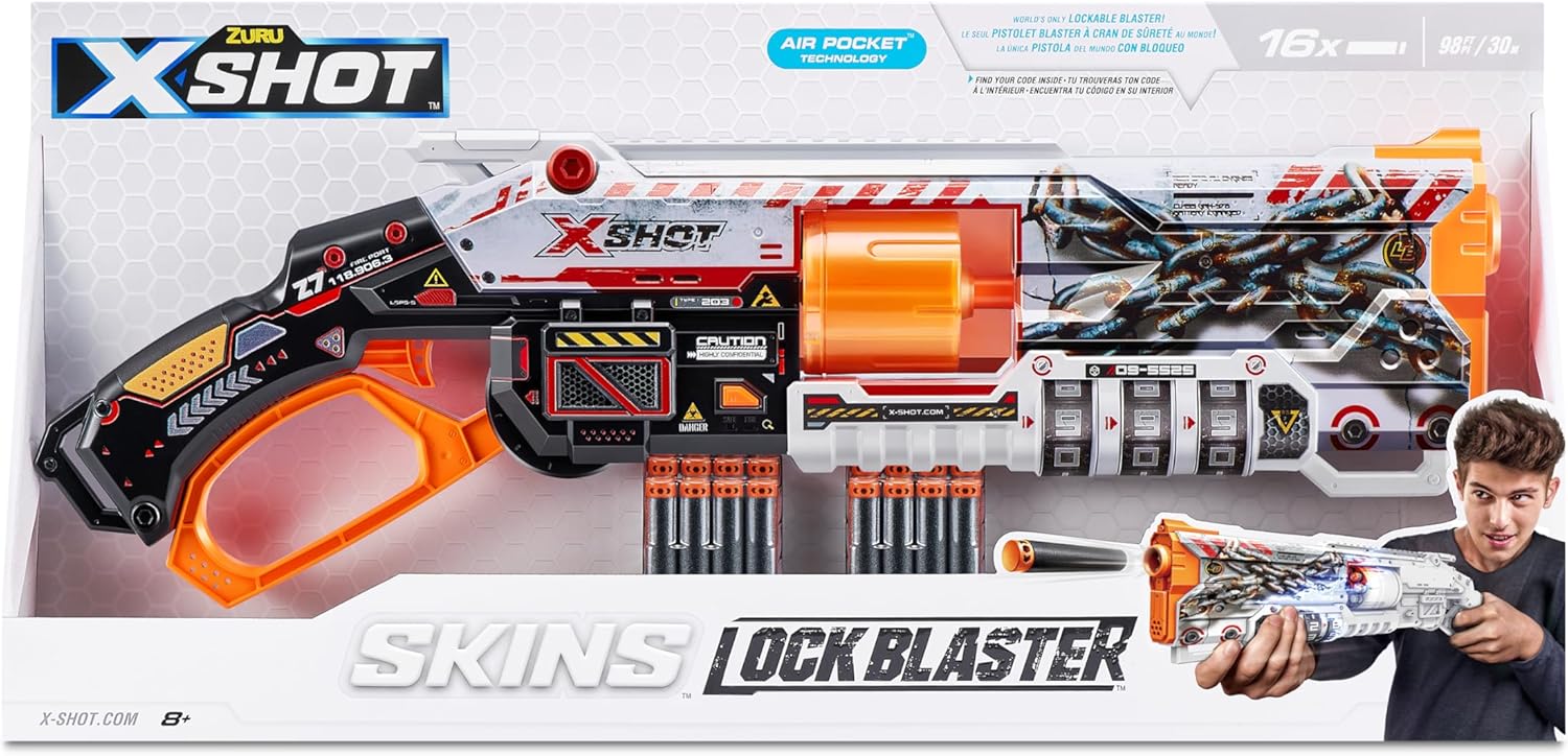 Zuru XSHOT Skins Lock Blaster