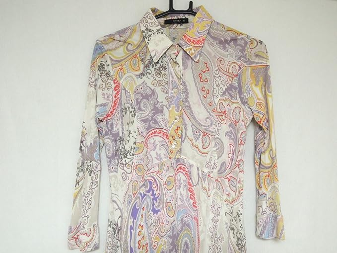 Amazon Co Jp エトロ Etro ワンピース レディース 白 マルチ 中古 ファッション