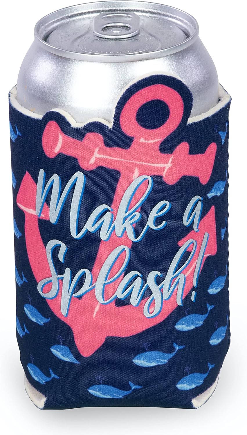 Vera Bradley Drink Hugger, Neoprene Insulated Can Cooler