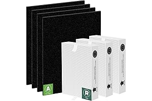 HPA300 True HEPA Replacement Filter for Honeywell Air Purifier HPA300 Series, 3...