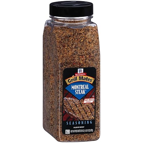 McCormick Grillmates Montreal Steak - Condimento de 29 onzas paquete de 6 McCormick Grillmates Montreal Steak - Condimento de 29 onzas paquete de 6