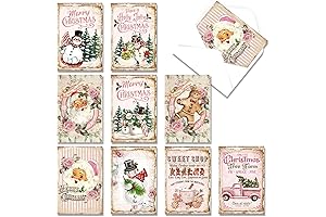 Christmas Vintage Greeting Cards: Festive Cheer in Every Card