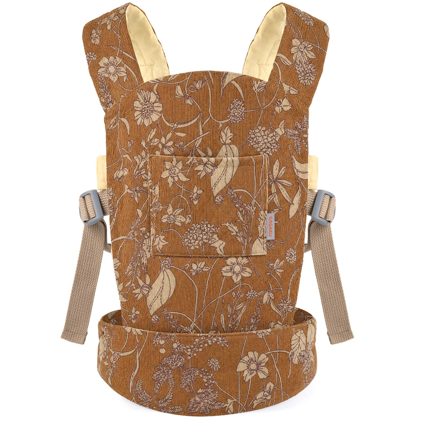 GAGAKU Corduroy Doll Carrier for Kids