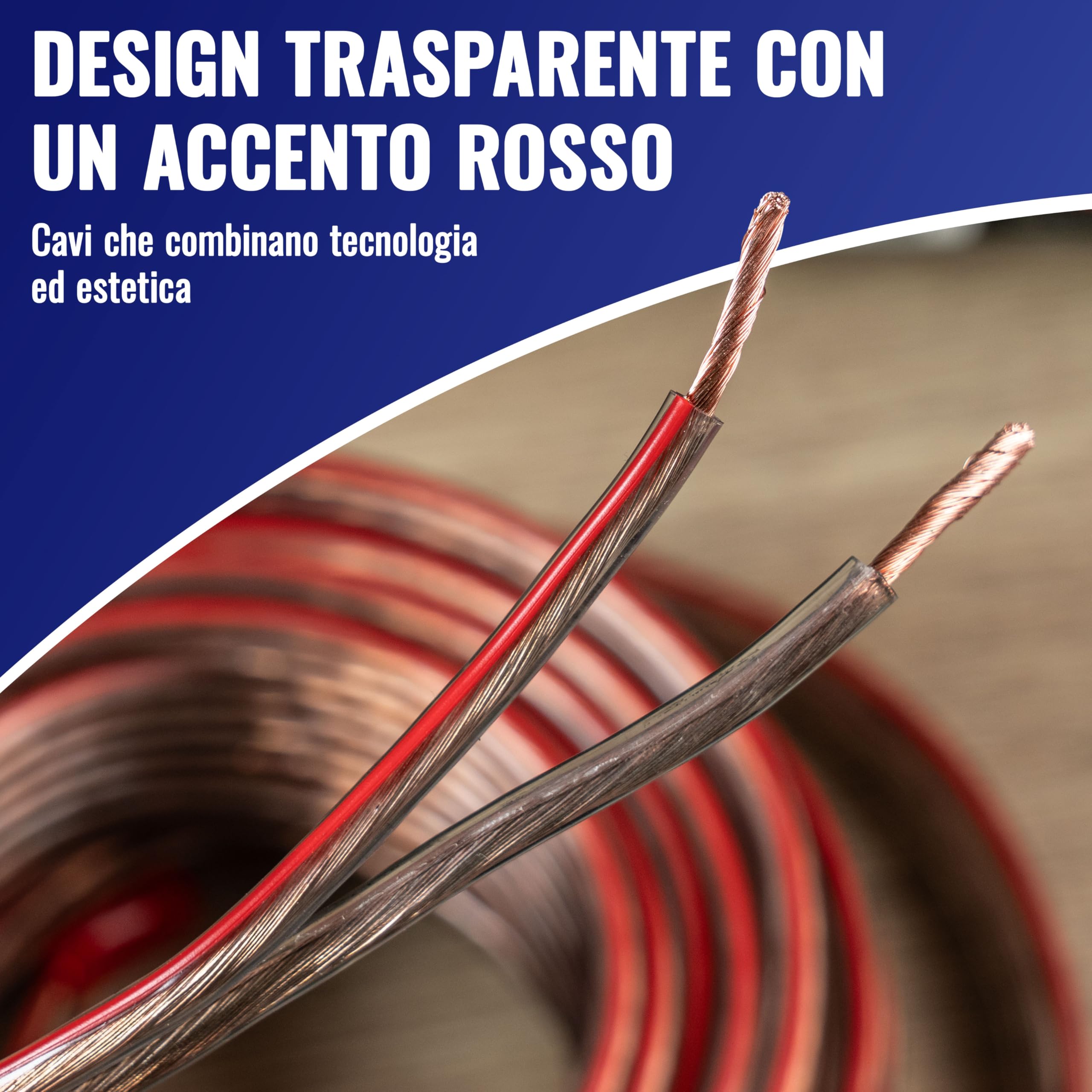 NORSTONE CL 250 CAVO DA 20 MT PER ALTOPARLANTI BIPOLARE 2 x 2.50mmq