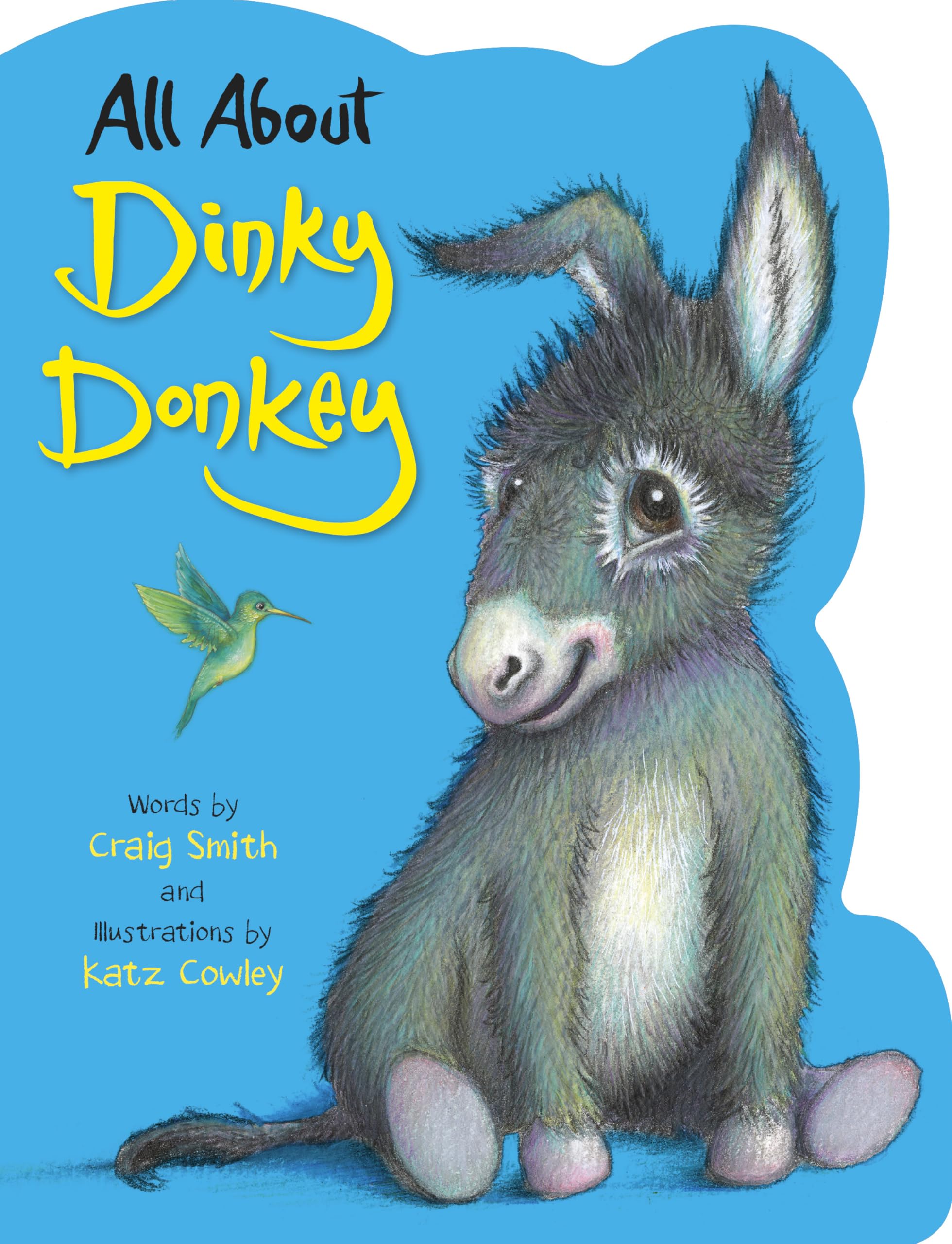 All About Dinky Donkey: a fun shaped board book from the bestselling creators of The Wonky Donkey!
