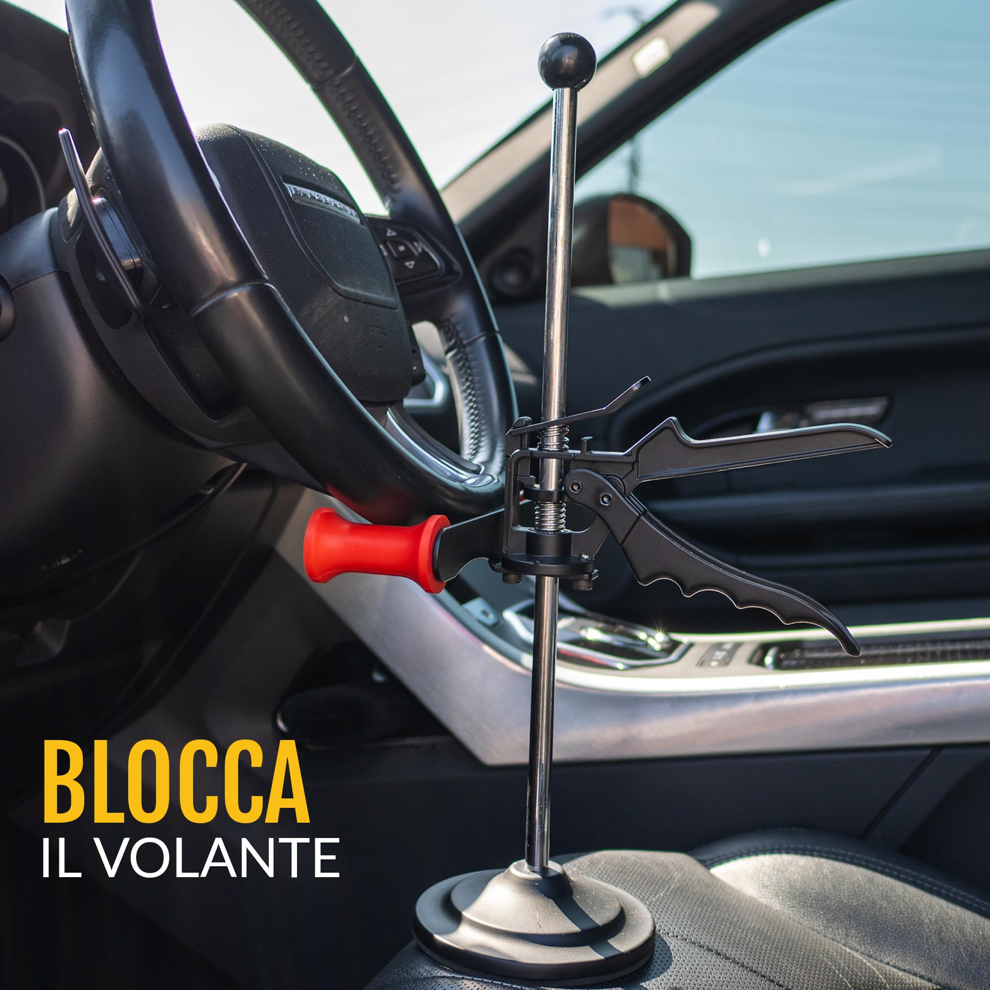 Porta Volante Regolabile e Depressore Pedale Freno - Kit Economico per Allineamento Fai-da-Te Auto Camion SUV