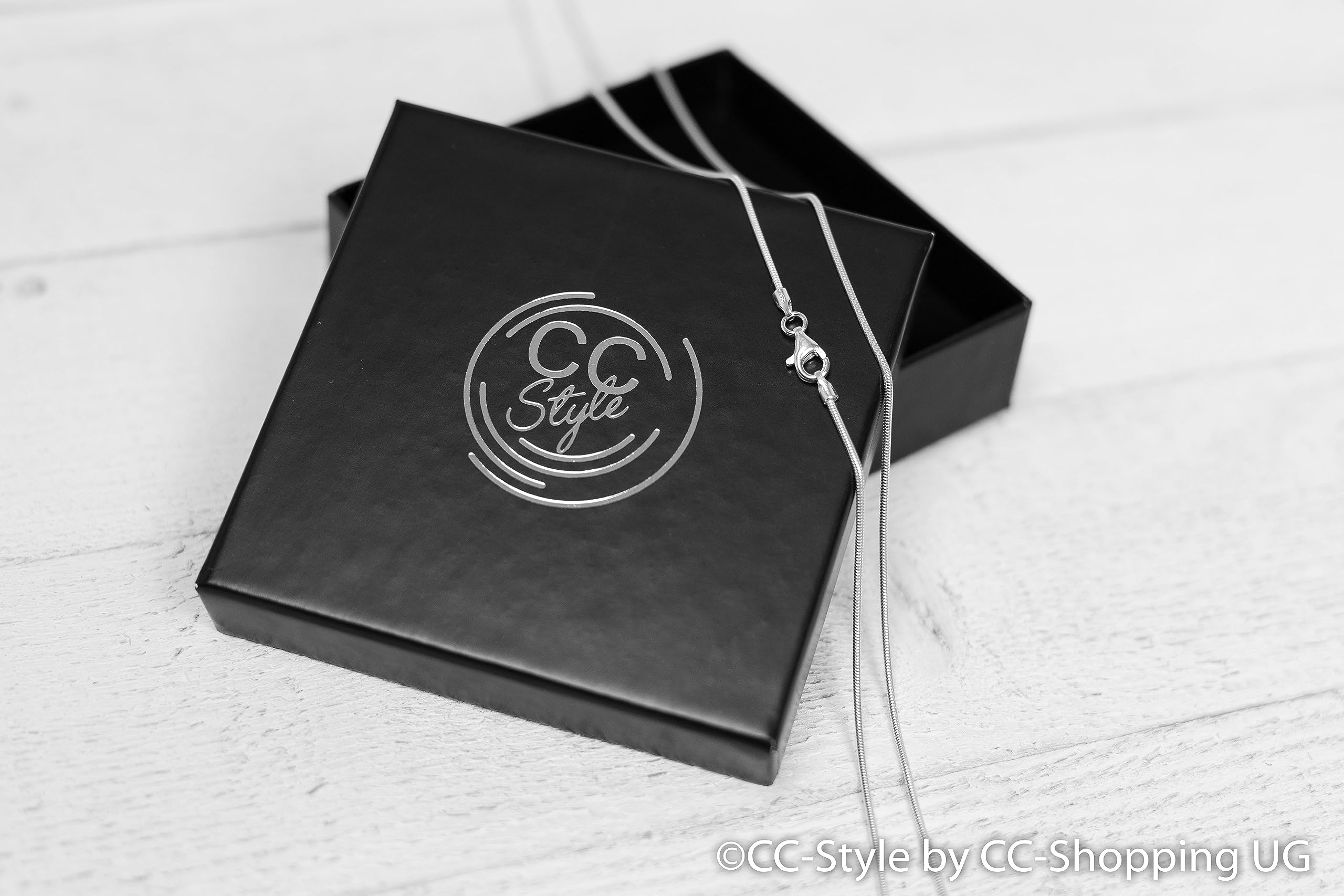 Schlangenkette - 925 Sterling Silber - mit Geschenkbox