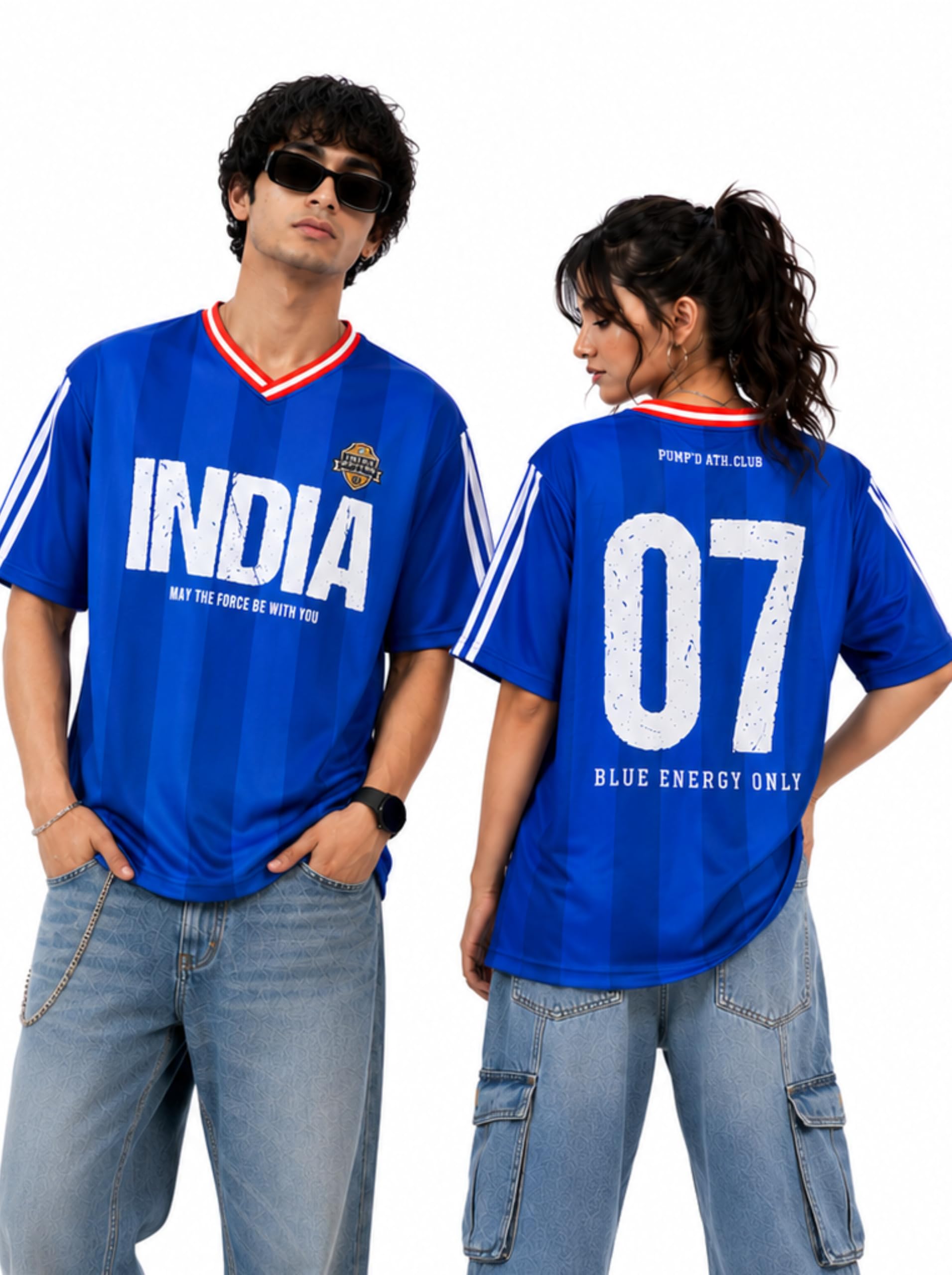 Pump'd Cricket Jersey for Men - Unisex Oversized Round Neck Jersey Tshirt | Graphic Tees | Supreme Comfort | Effortless Style Oversized T Shirt for Men & Women | Latest Addition | 2026-picture-27
