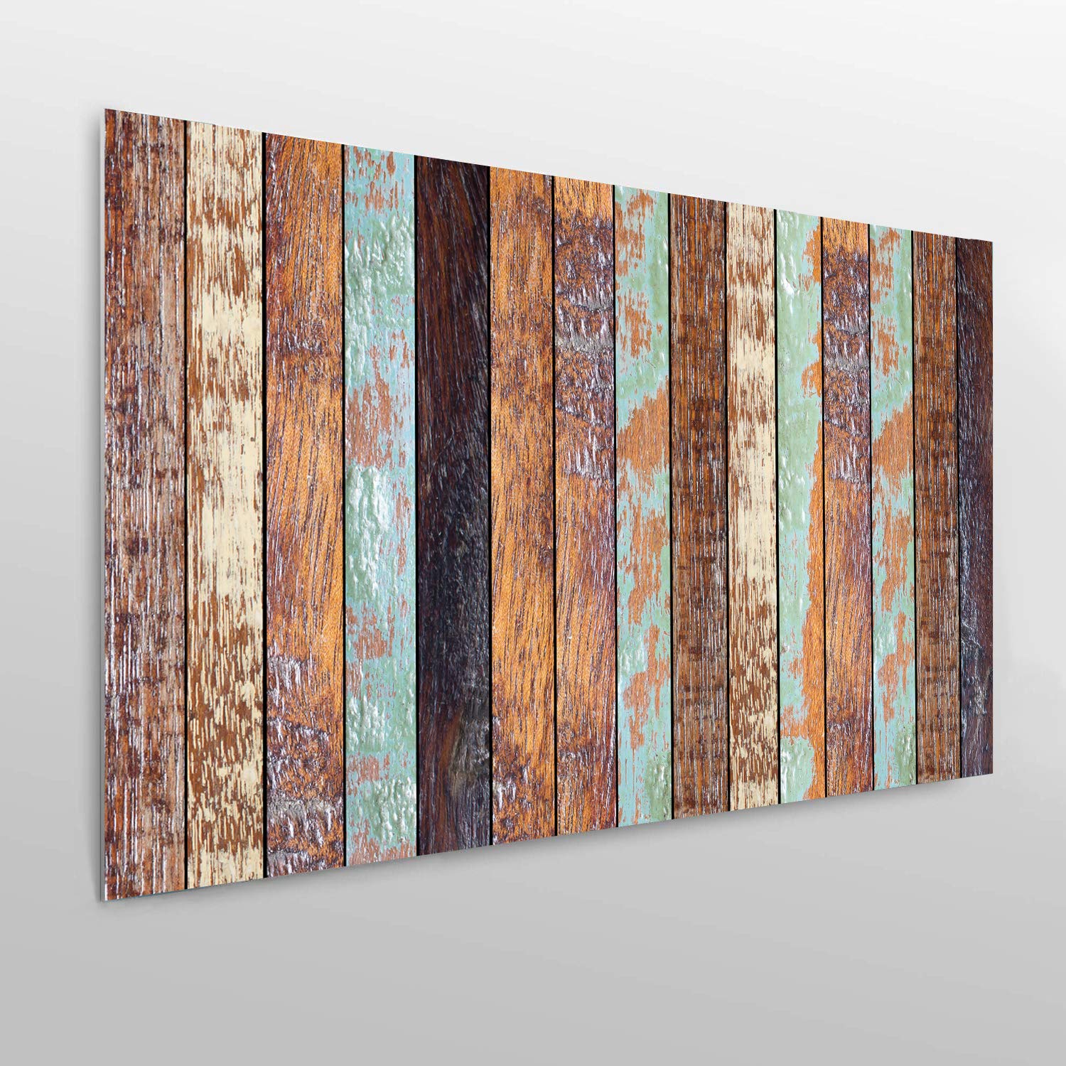 Oedim Cabecero Cama PVC Impresión Digital sin Relieve Imitación Colores Antiguos Madera 150 x 60 cm | Disponible en Varias Medidas | Cabecero Ligero, Elegante, Resistente y Económico