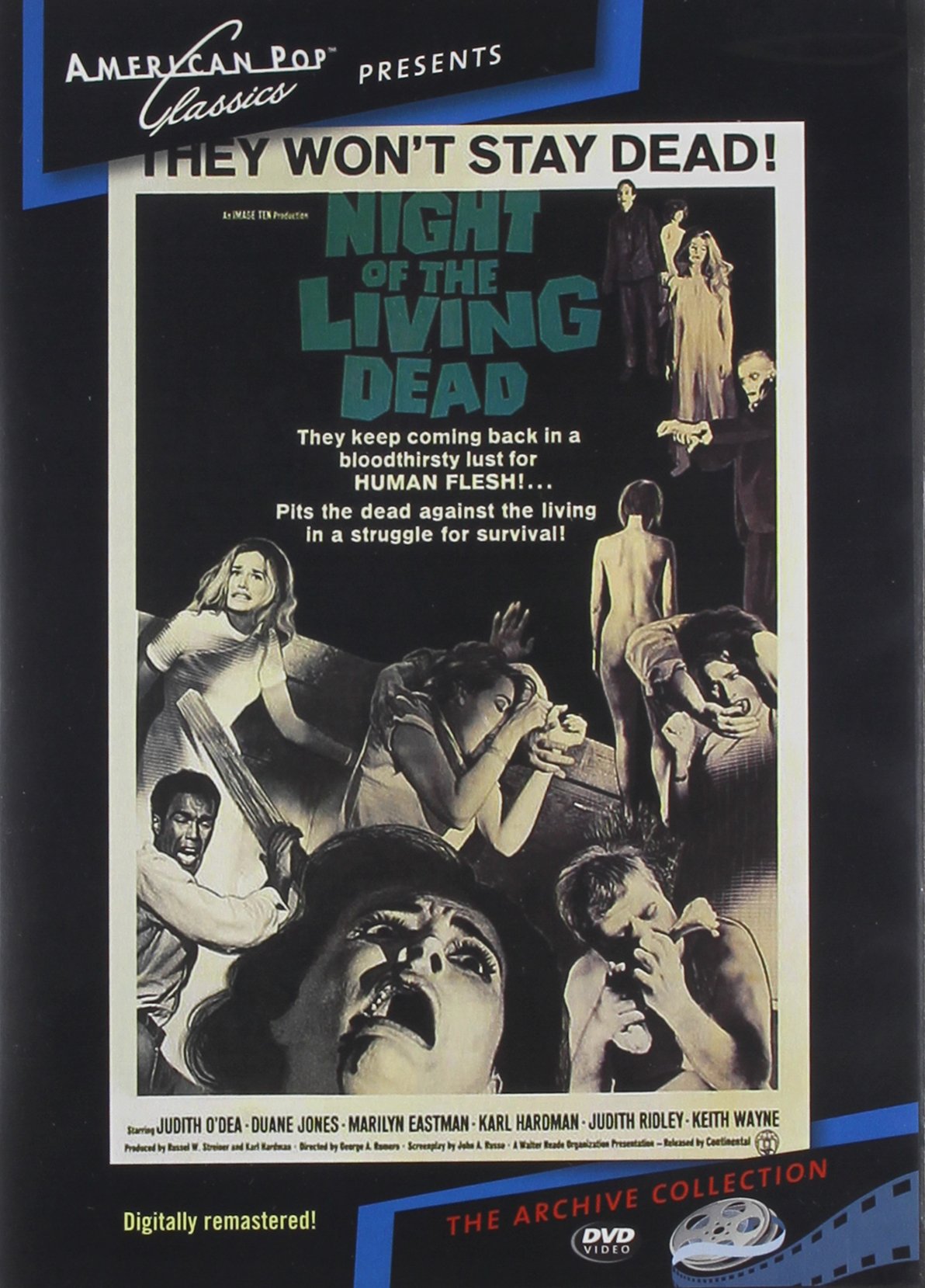 Night of Living Dead [DVD] [1968] [Region 1] [US Import] [NTSC]