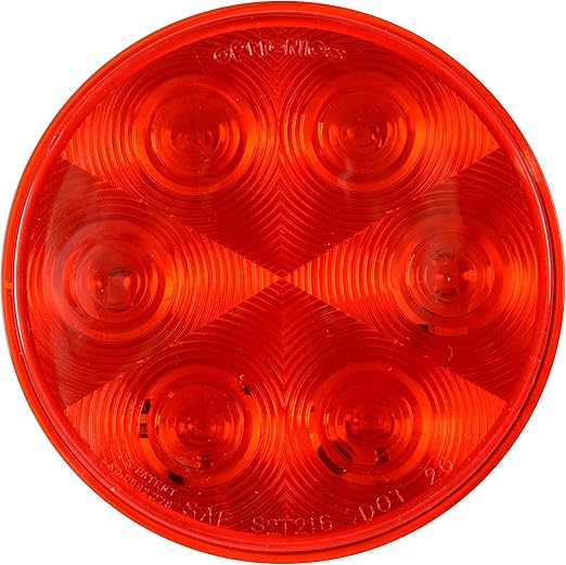 Optronics STL13RB Stop/Turn/Tail Light, PL-3 connection, Red