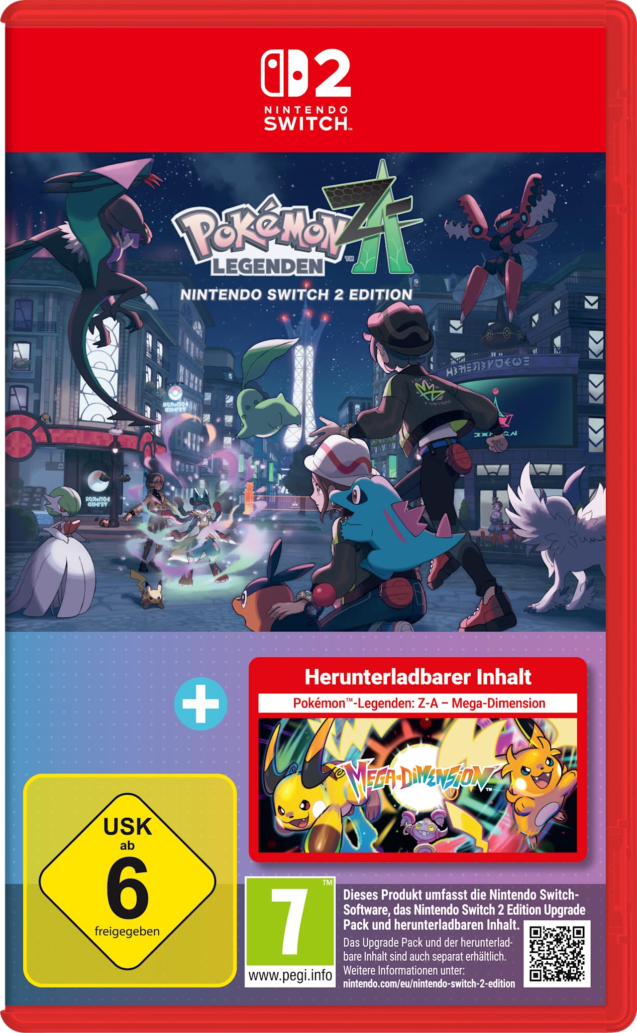 Pokémon-Legenden: Z-A - Nintendo Switch 2 Edition + Mega-Dimension
